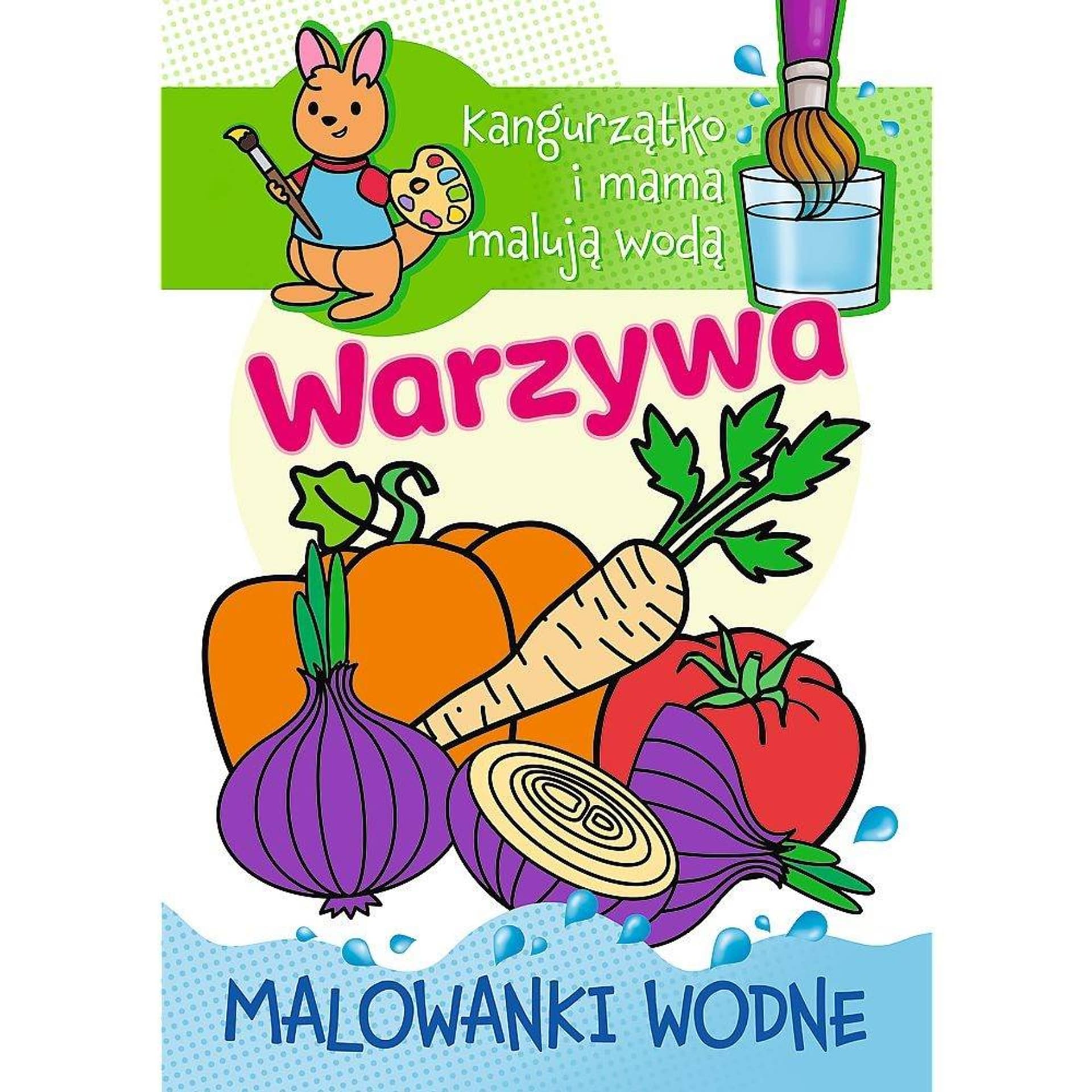

KANGURZĄTKO MALOWANKI WODNE - WARZYWA