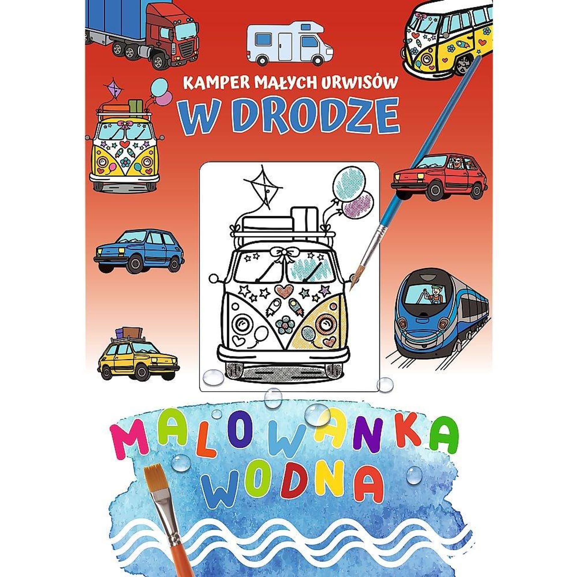 

KAMPER URWISÓW MALOWANKI WODNE -W DRODZE