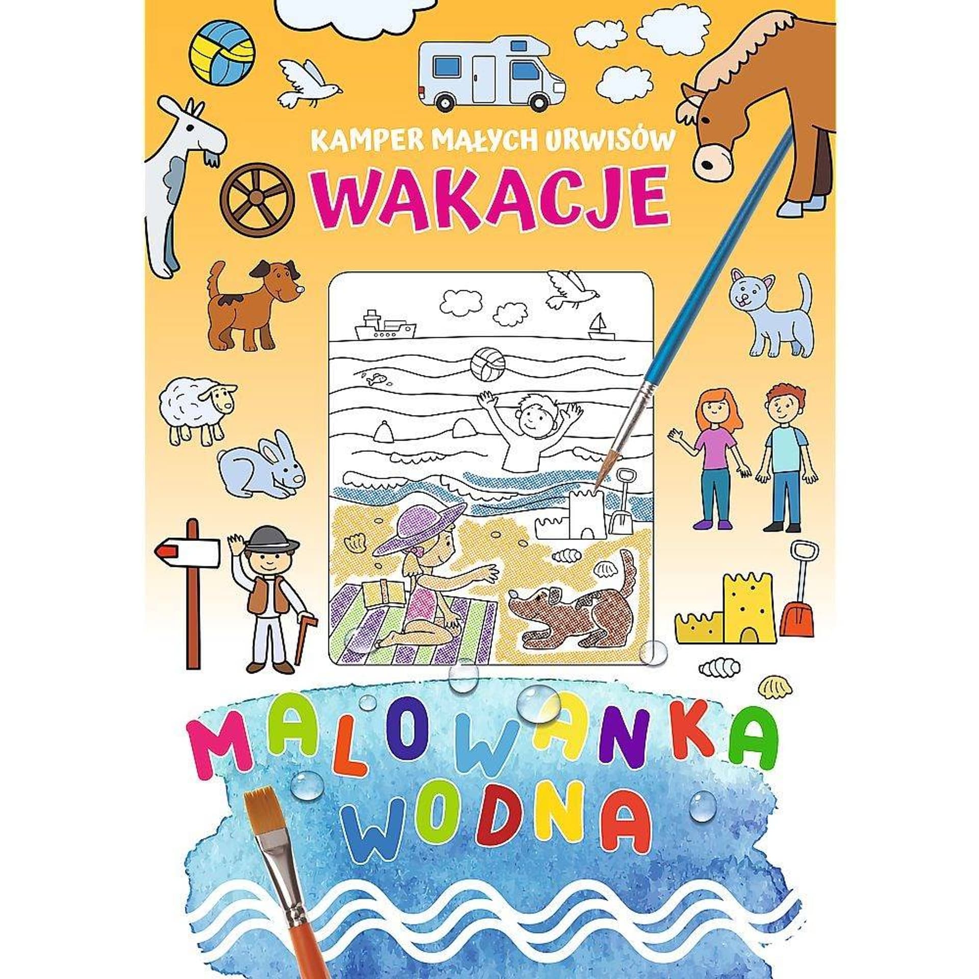 

KAMPER URWISÓW MALOWANKI WODNE - WAKACJE