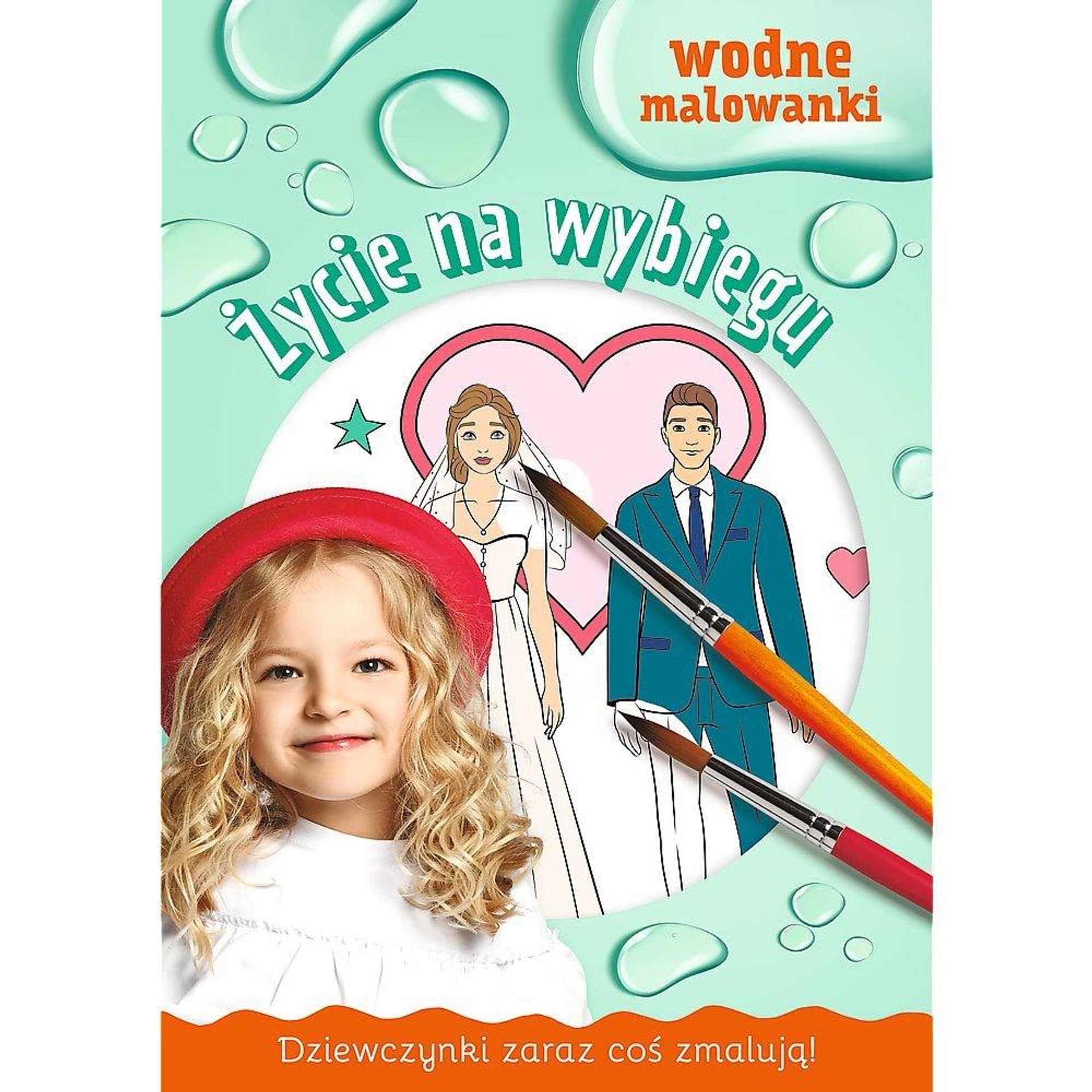 

DZIEWCZYNKI MALOWANKI WODNE -NA WYBIEGU