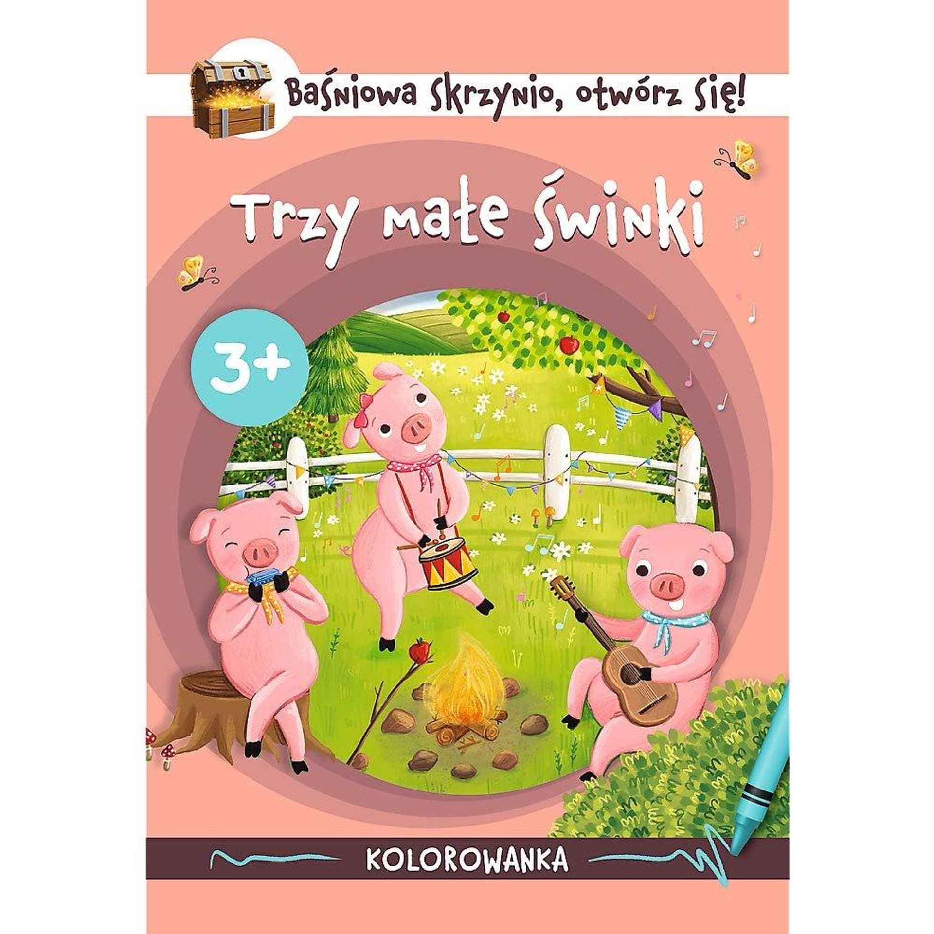 

BAŚNIOWA SKRZYNIA - TRZY ŚWINKI