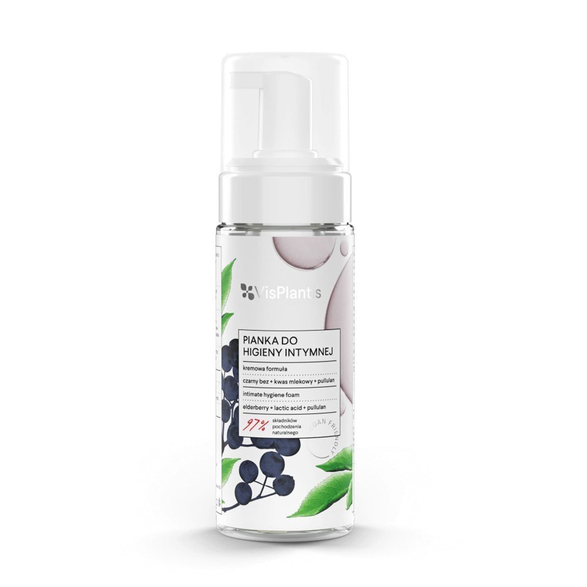 

Vis Plantis Pianka do higieny intymnej Czarny Bez i Kwas Mlekowy 170ml