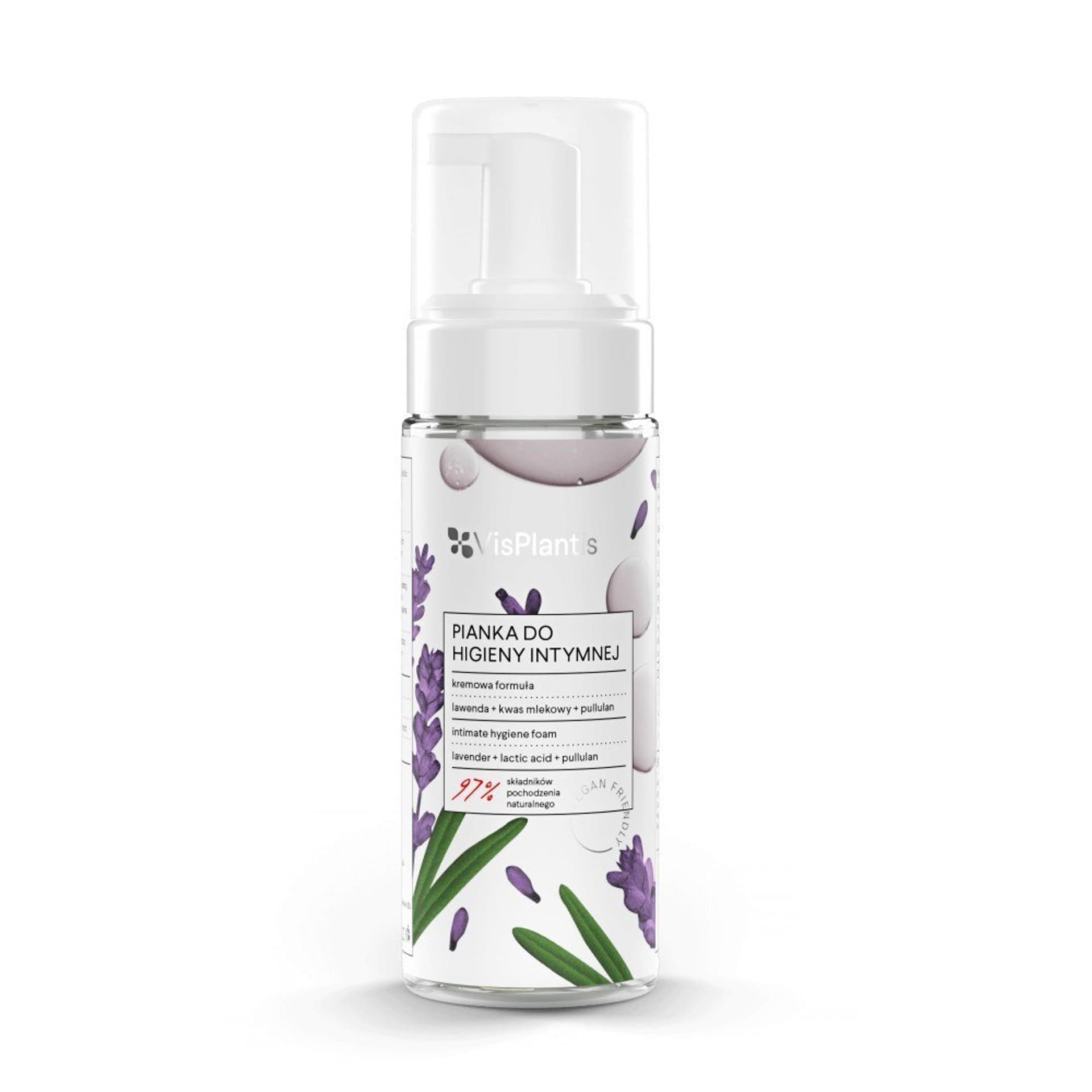 

Vis Plantis Pianka do higieny intymnej Lawenda i Kwas Mlekowy 170ml
