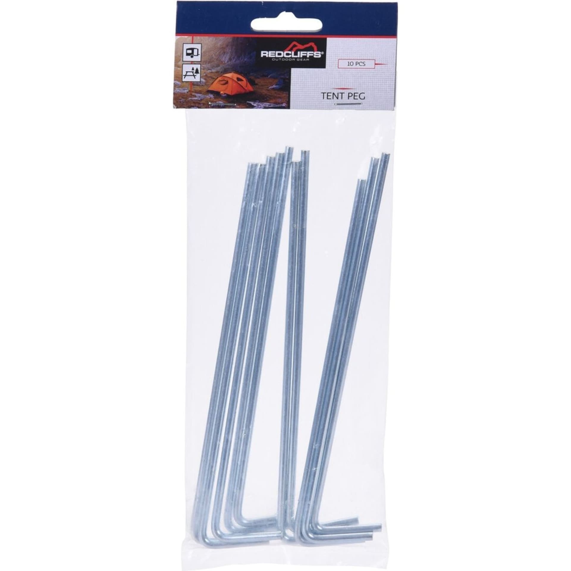 

ŚLEDZIE SZPILKI DO NAMIOTU 18CM KPL. 10SZT METAL