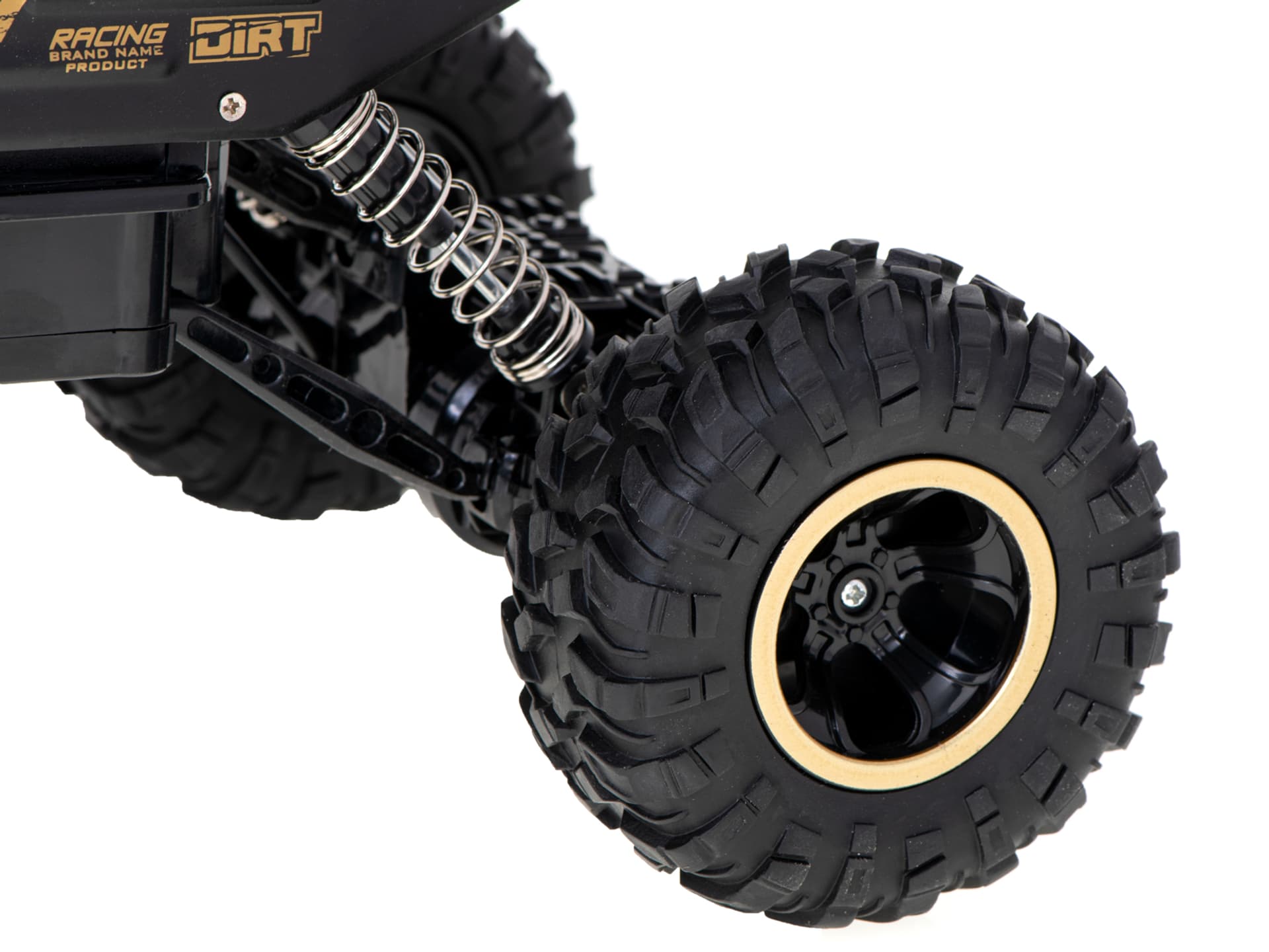 

Samochód zdalnie sterowany na pilota RC Rock Crawler 1:12 4WD METAL złoty