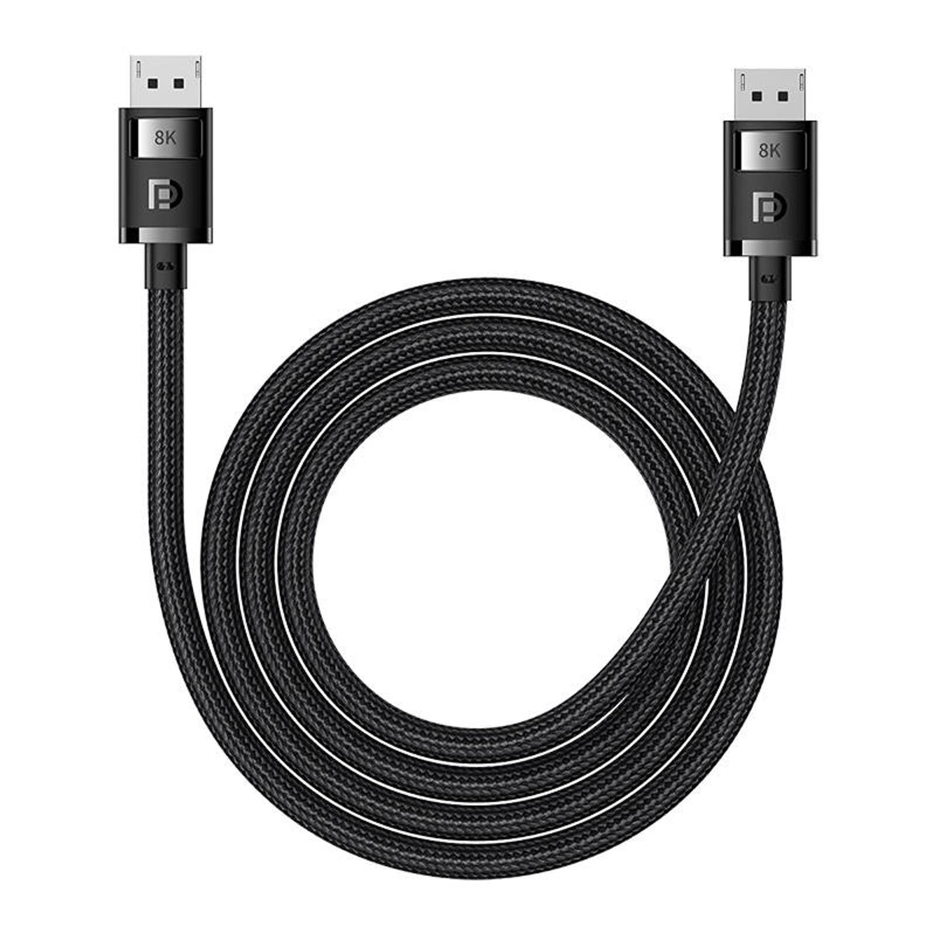 

Kabel DP 8K do DP 8K Baseus High Definition 2m (czarny)