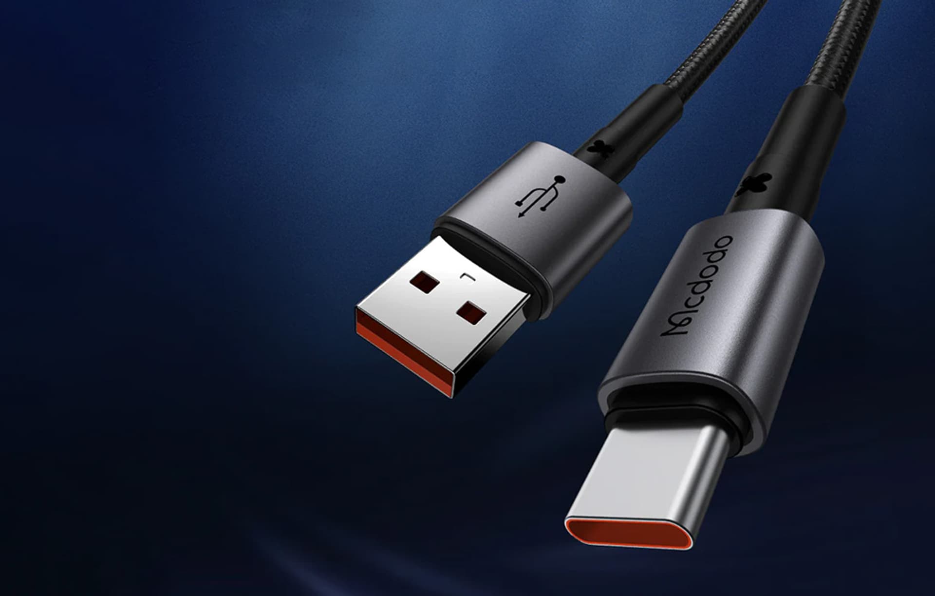 

Kabel USB-C Mcdodo CA-3590, 100W, 1.2m (czarny)