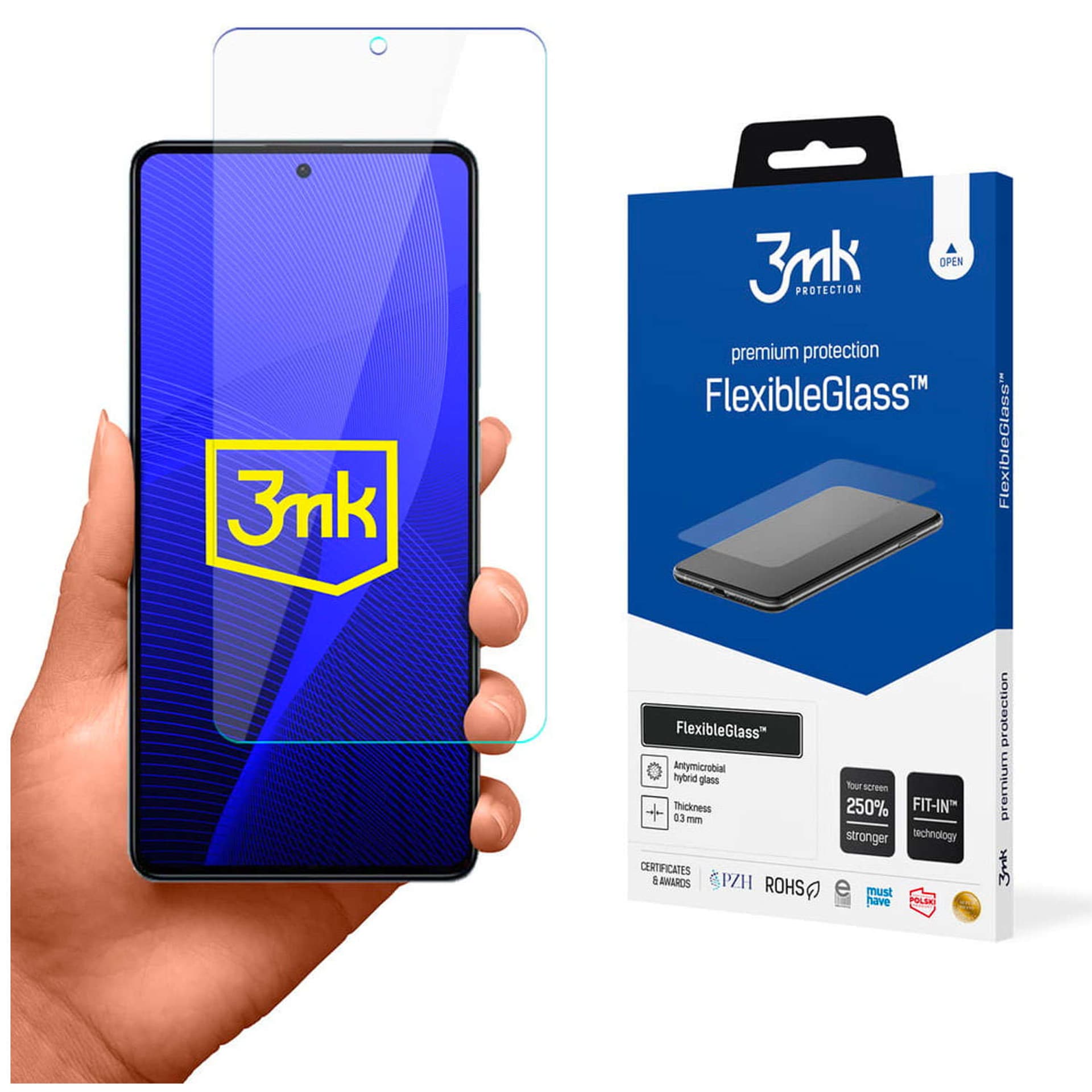 

Szkło Hybrydowe XIAOMI REDMI NOTE 12 PRO 4G 3mk Flexible Glass Folia Hybrydowa