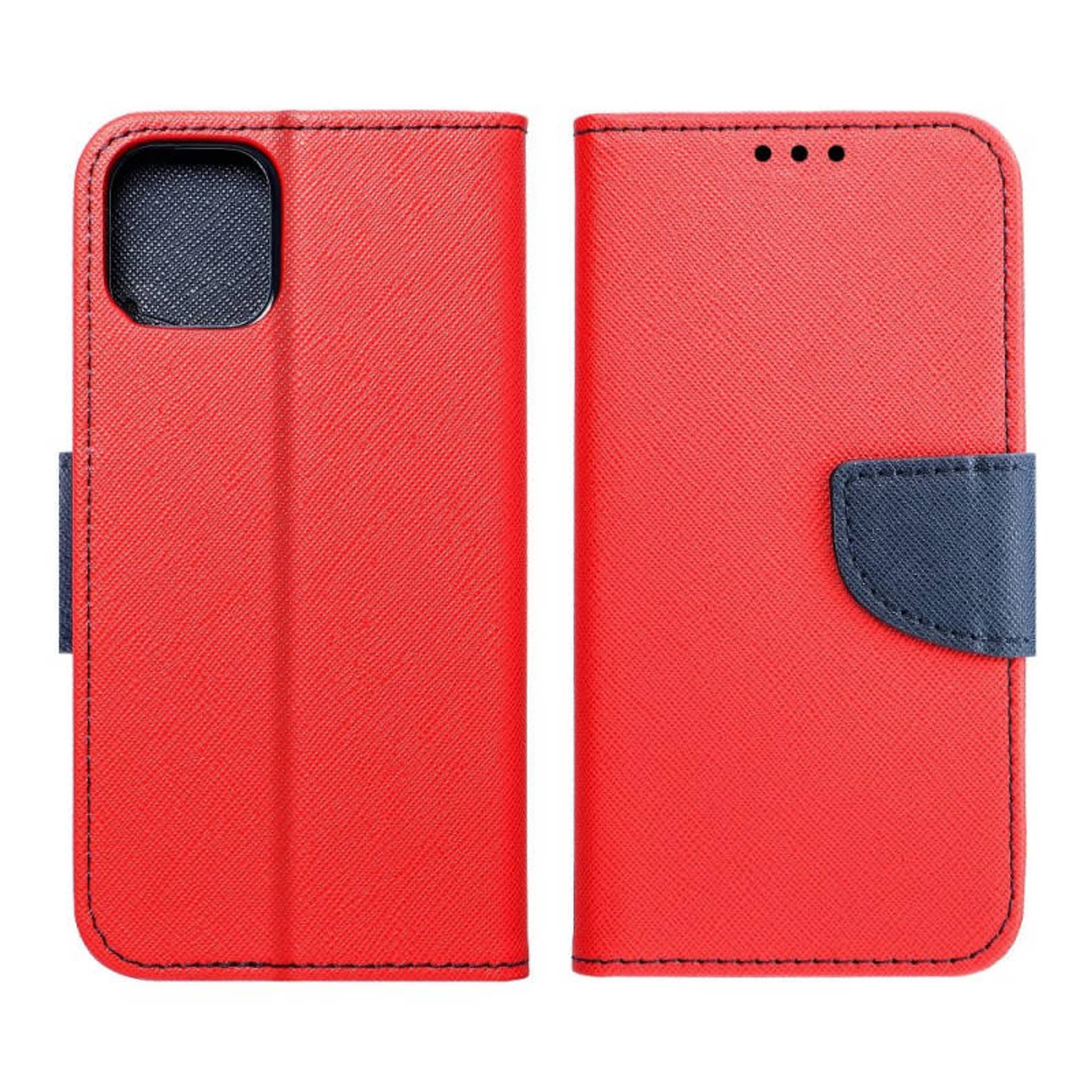 

Etui SAMSUNG GALAXY A14 5G Fancy Case Portfel z Klapką czerwono-granatowe