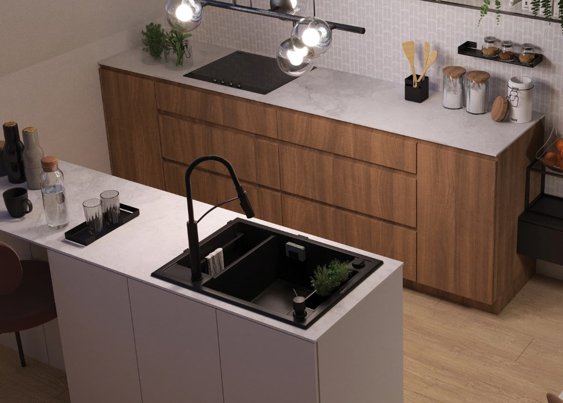

Zestaw akcesoriów do zlewu MAGNETIC