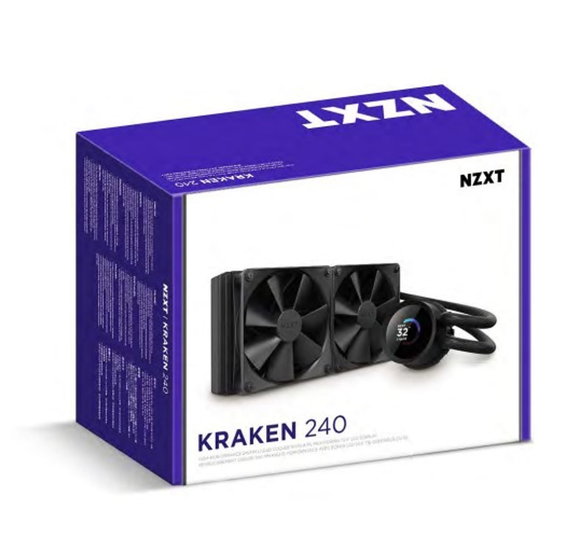 

NZXT CHŁODZENIE WODNE KRAKEN 240 LCD RL-KN240-B1