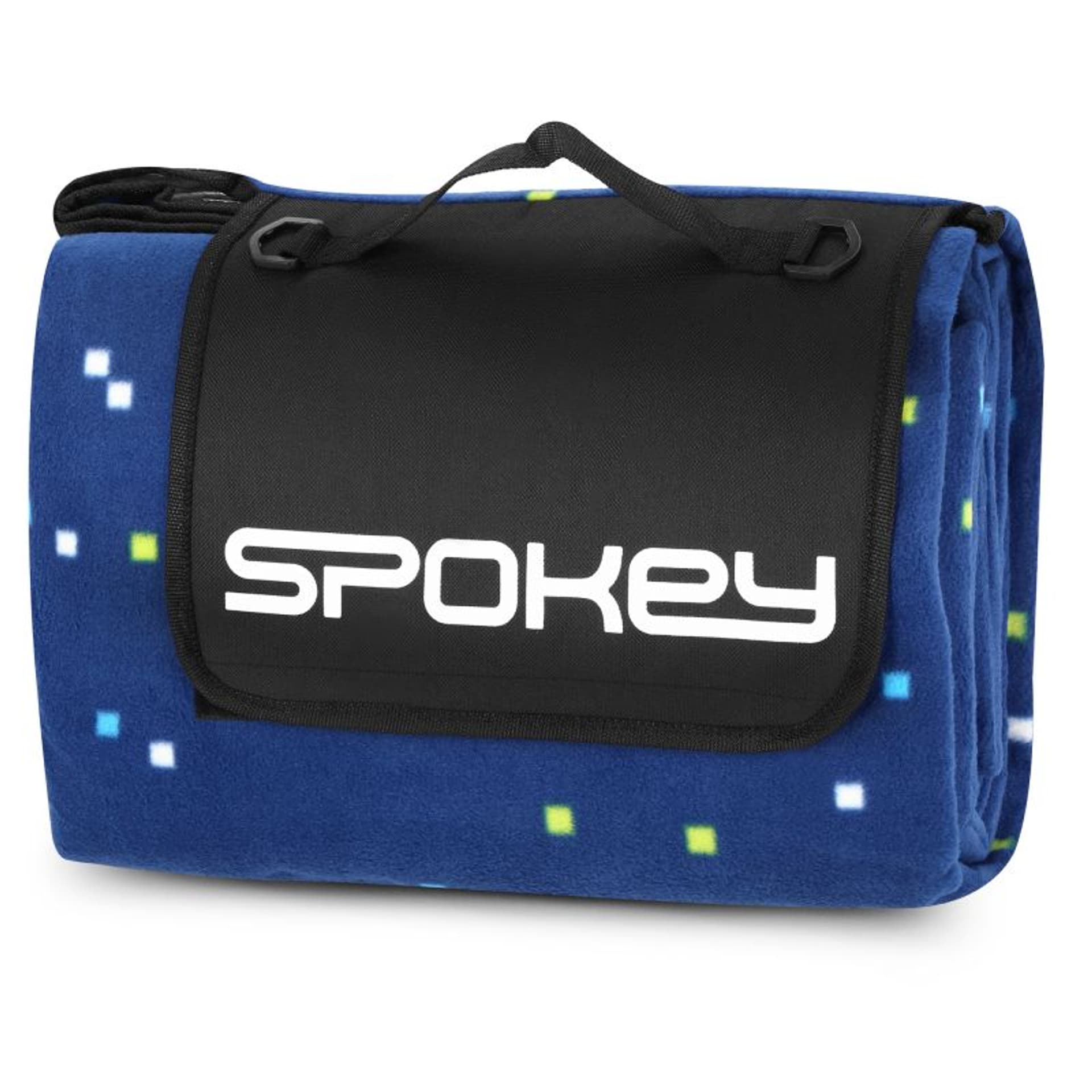 

Koc piknikowy polarowy z folią aluminiową Spokey PICNIC PUERTO (kolor Czarny)