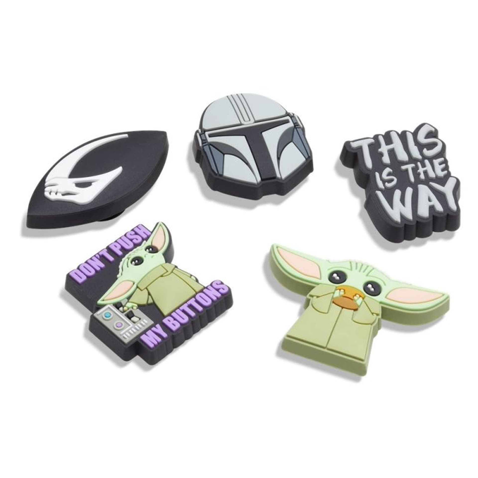 

Przypinki Crocs Jibbitz Disneys The Mandalorian Star Wars (kolor Wielokolorowy)