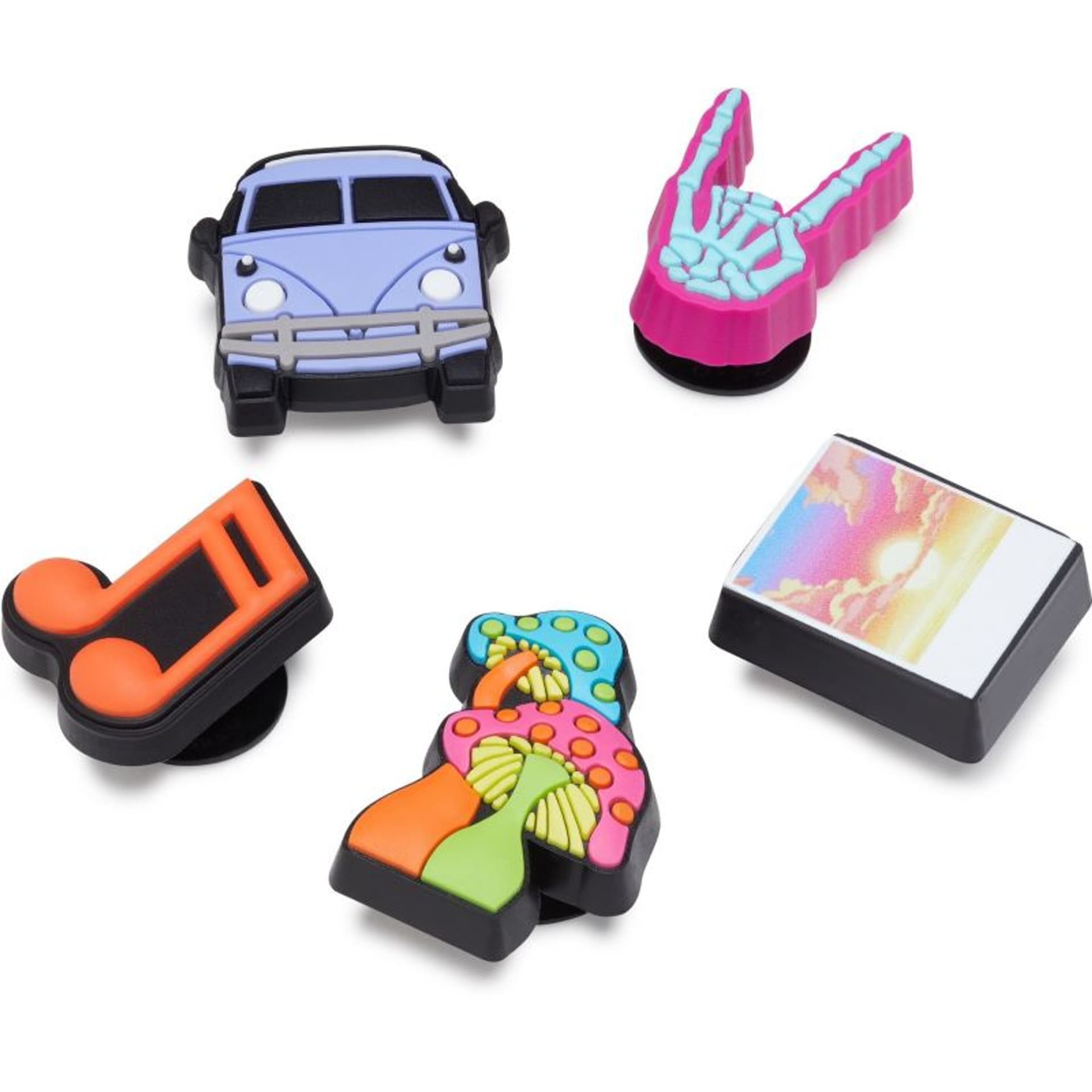 

Przypinka Crocs Jibbitz New Funky Road Trip (kolor Wielokolorowy)