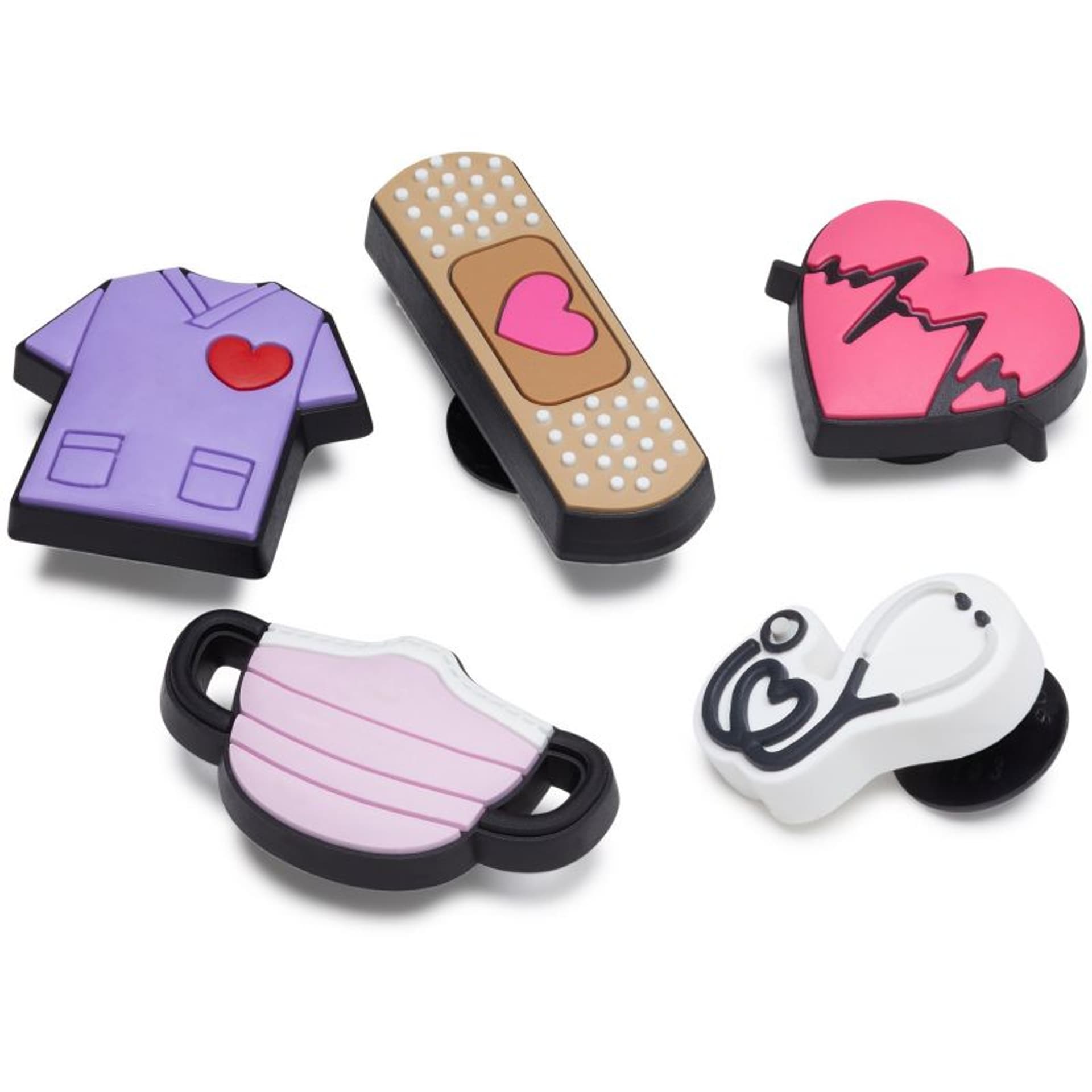 

Przypinki Crocs Jibbitz Health Heart (kolor Wielokolorowy)