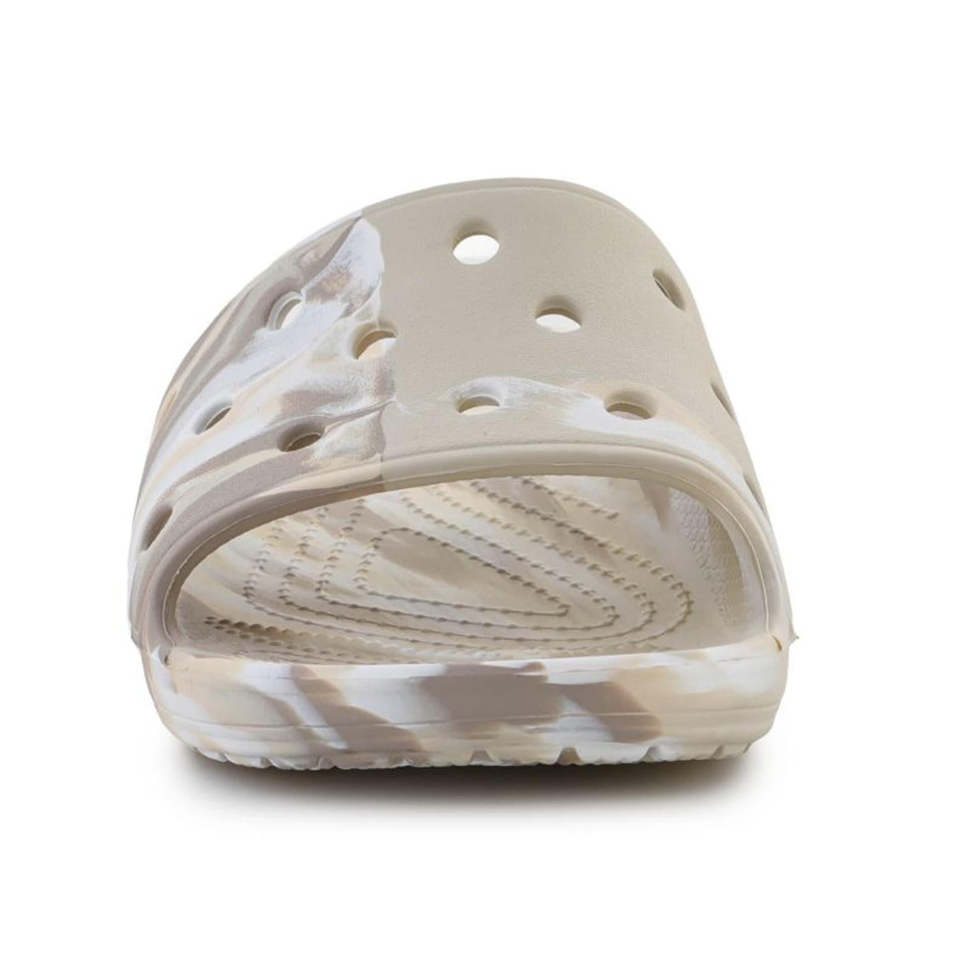 

Klapki Crocs Classic Marbled Slide 206879 (kolor Beżowy/Kremowy)