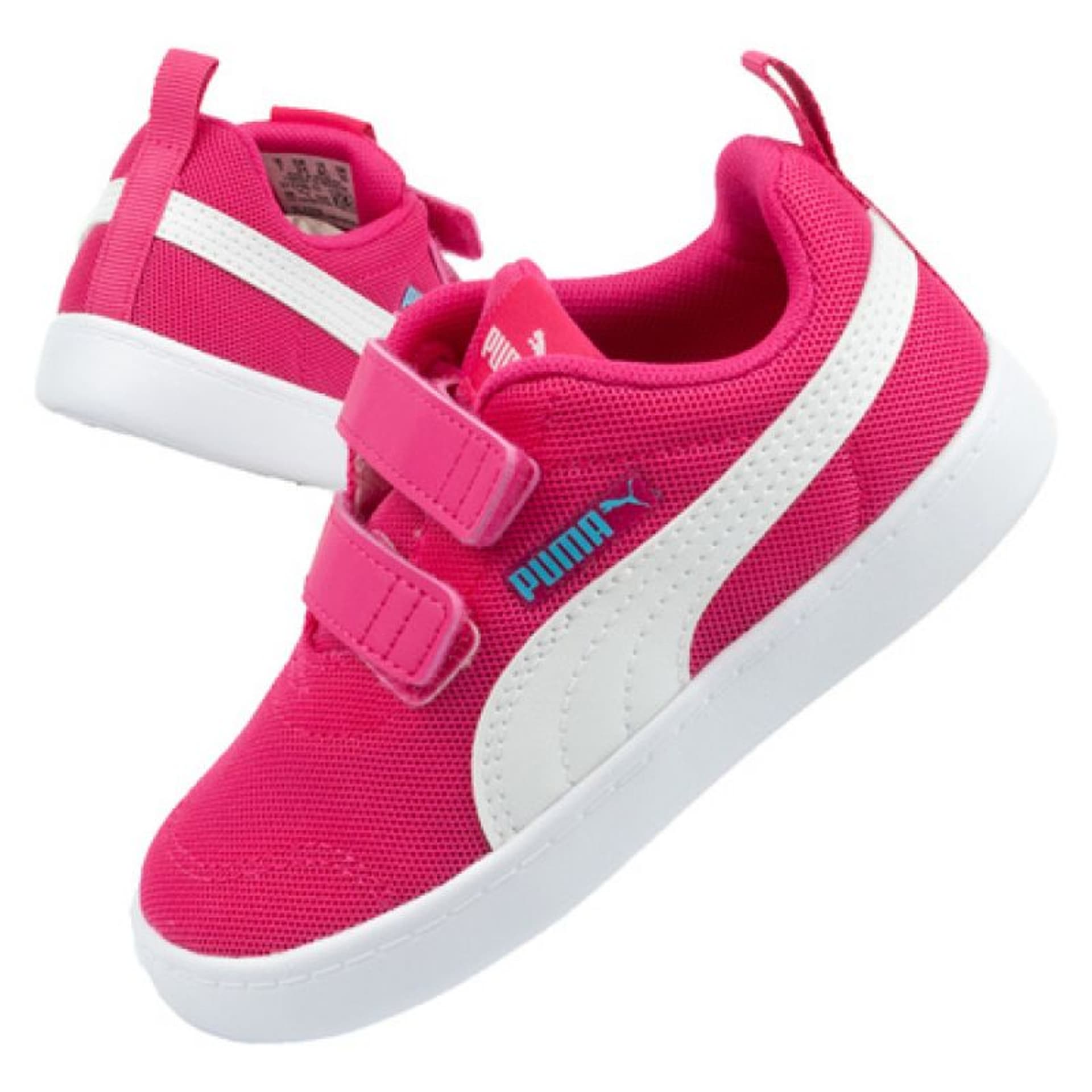

Buty Puma Courtflex Jr 371759 (kolor Różowy, rozmiar 24)
