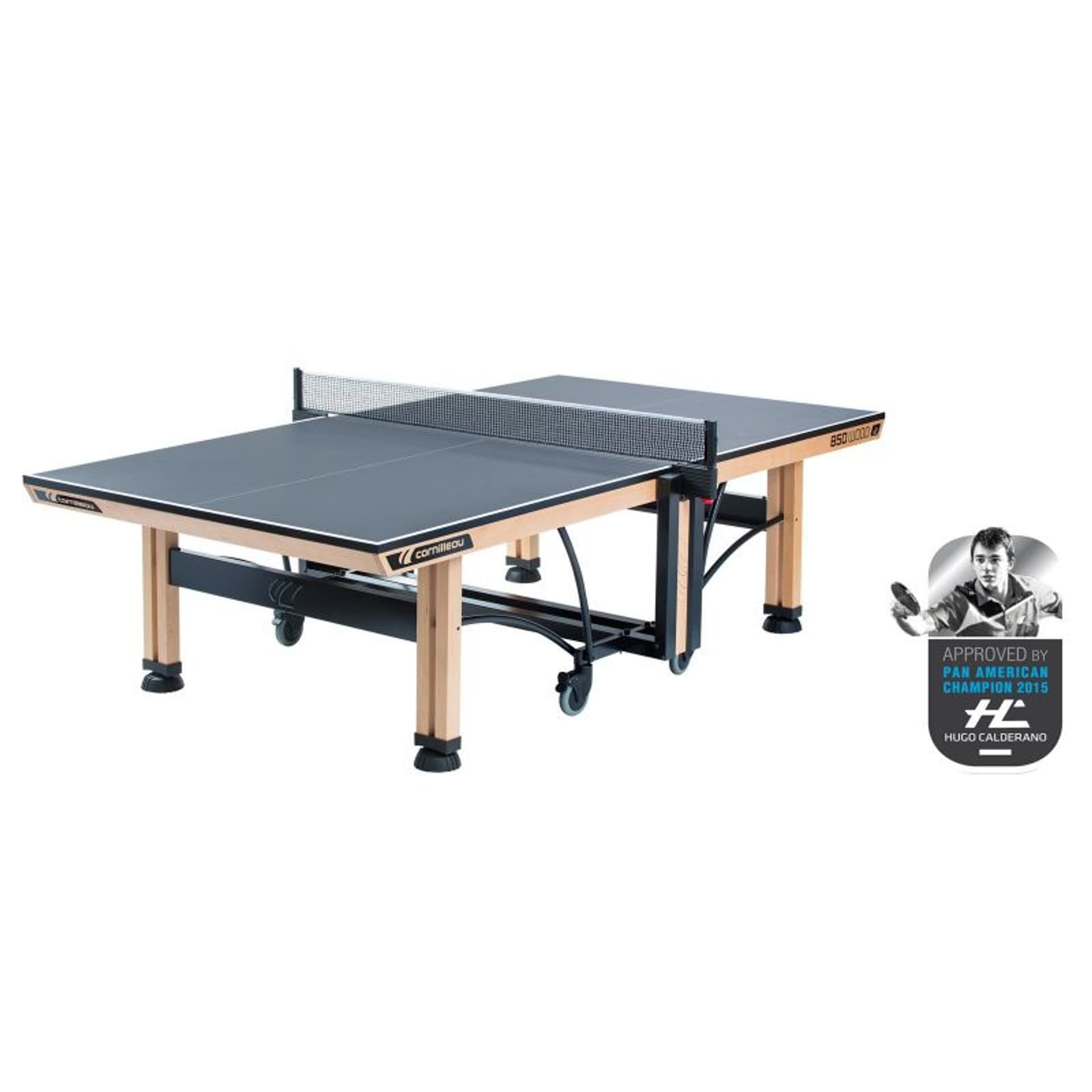 

Stół do tenisa stołowego Cornilleau Competition 850 Wood Ittf New (kolor Szary/Srebrny)