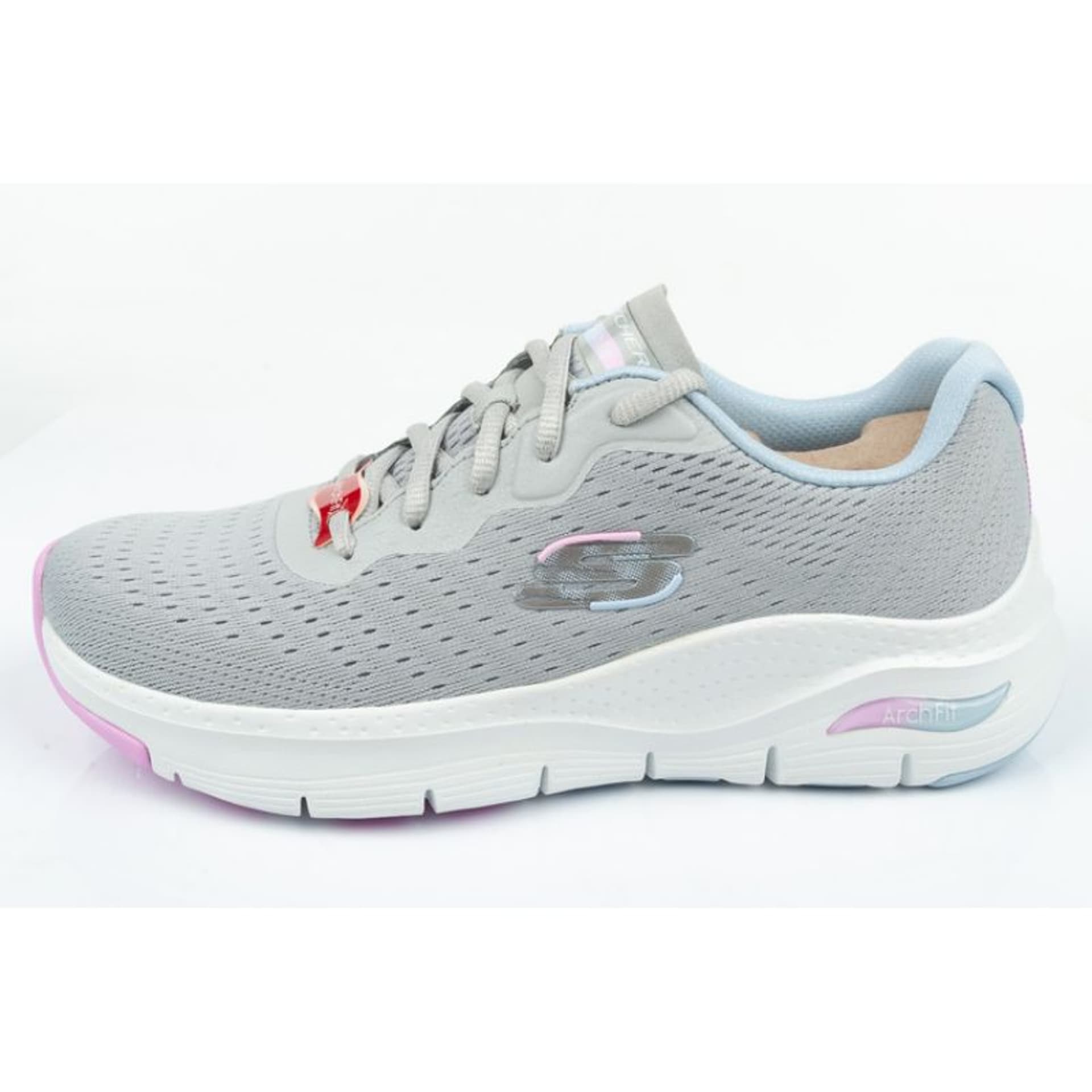 

Buty Skechers Arch Fit W (kolor Szary/Srebrny, rozmiar 37.5)