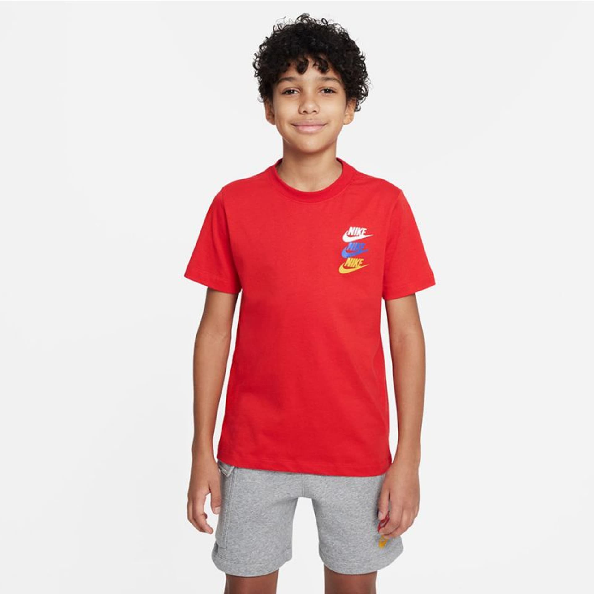 

Koszulka Nike Sportswear SI Graphic Tee Jr FJ5391 (kolor Czerwony, rozmiar M (137-147))