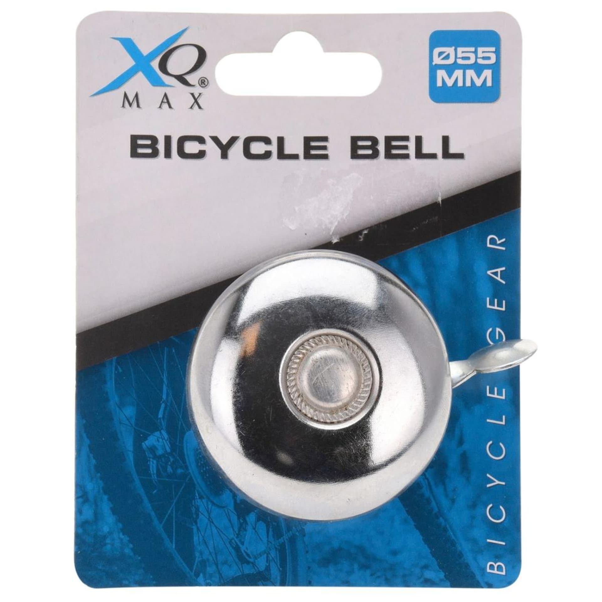 

DZWONEK ROWEROWY METALOWY KLASYCZNY XQMAX - SREBRNY
