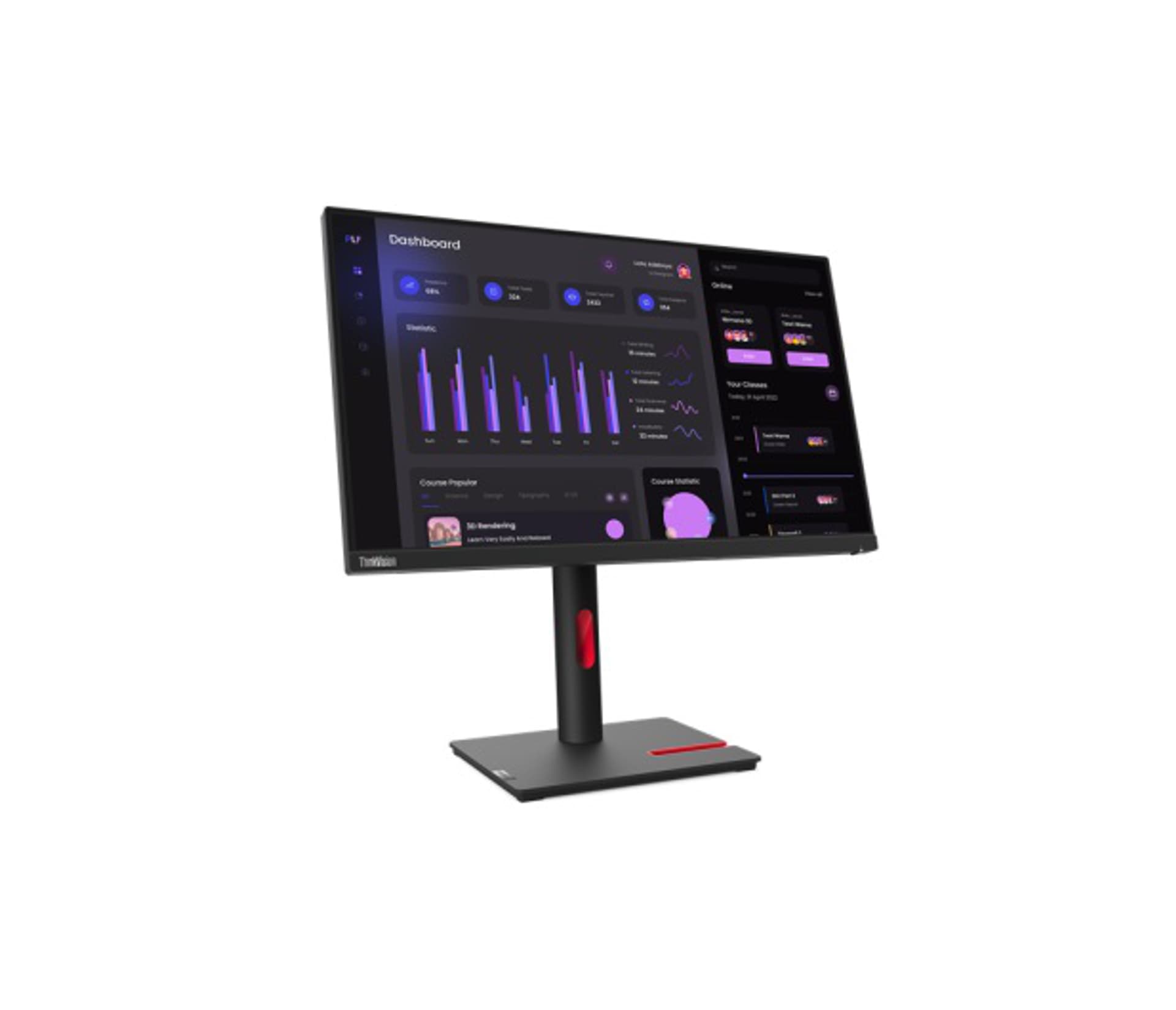 

Monitor LENOVO 23.8" 1920 x 1080 63CFMATXEU Czarny