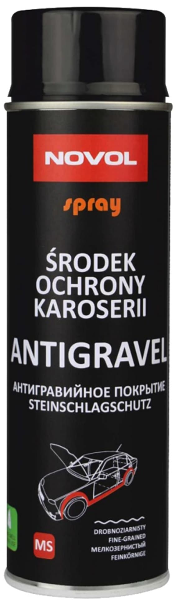 

BARANEK GRAVIT 600 SPRAY CZARNY 500 ML