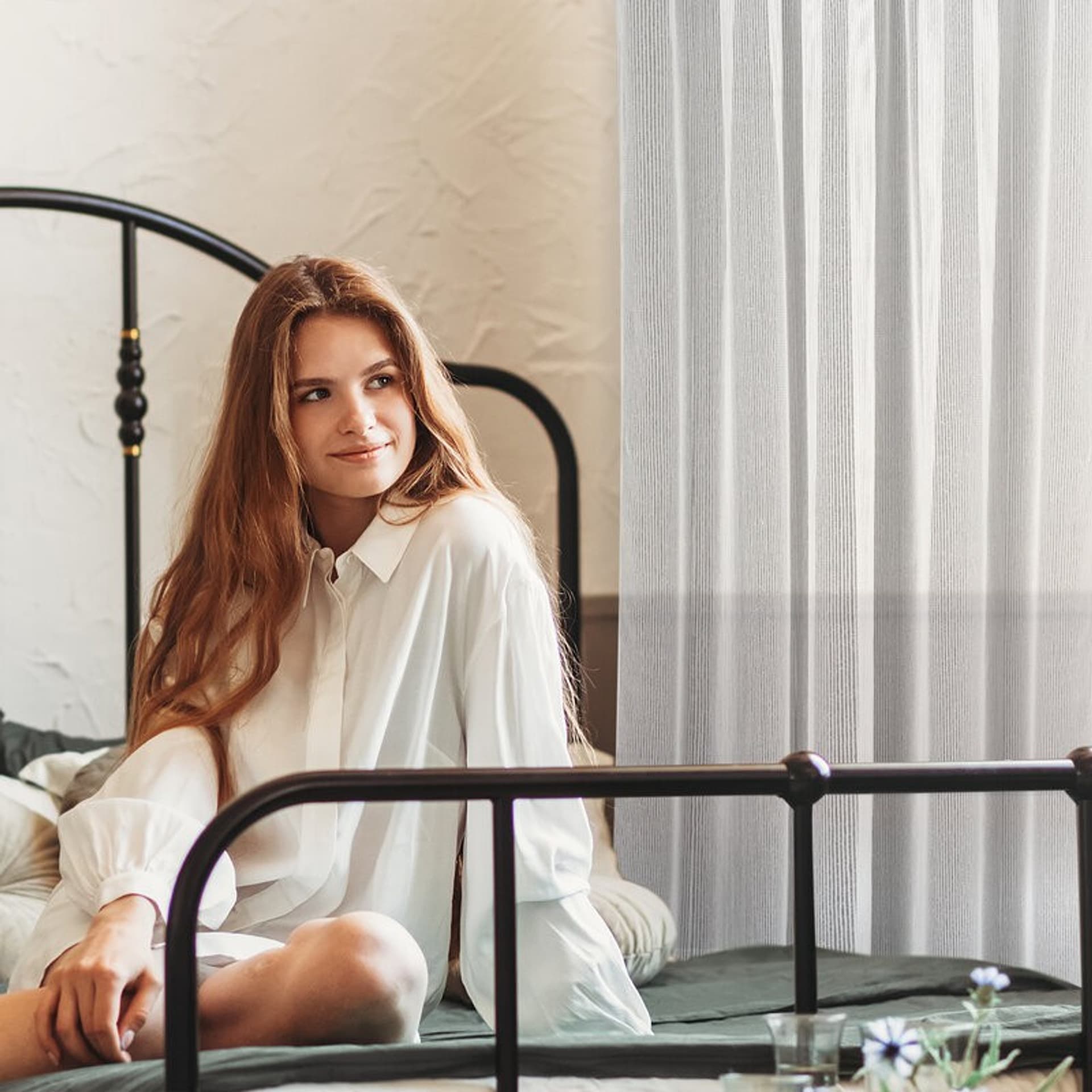 

Firana siatka KIM 140x300 biała