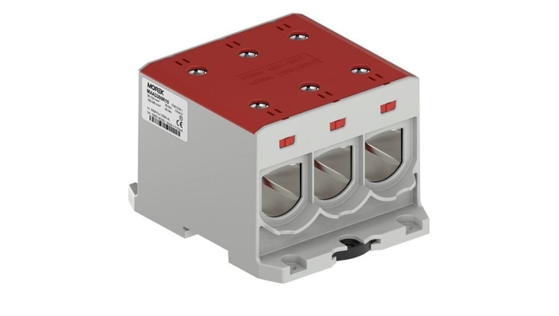 

Złączka OTL300-3 czerwony 3xAl/Cu 95-300mm2 1000V Zacisk uniwersalny MAA3300R10