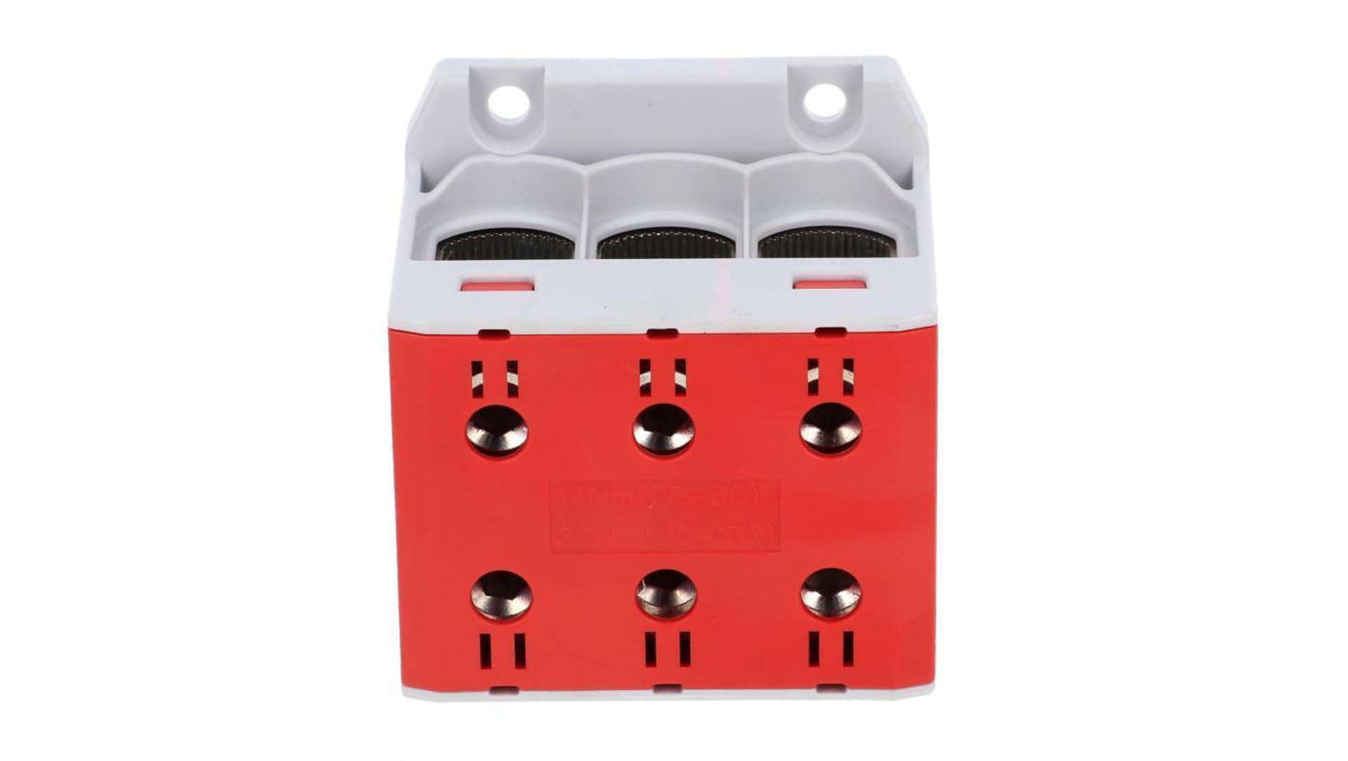 

Złączka OTL150-3 kolor czerwony 3xAl/Cu 25-150mm2 1000V Zacisk uniwersalny MAA3150R10