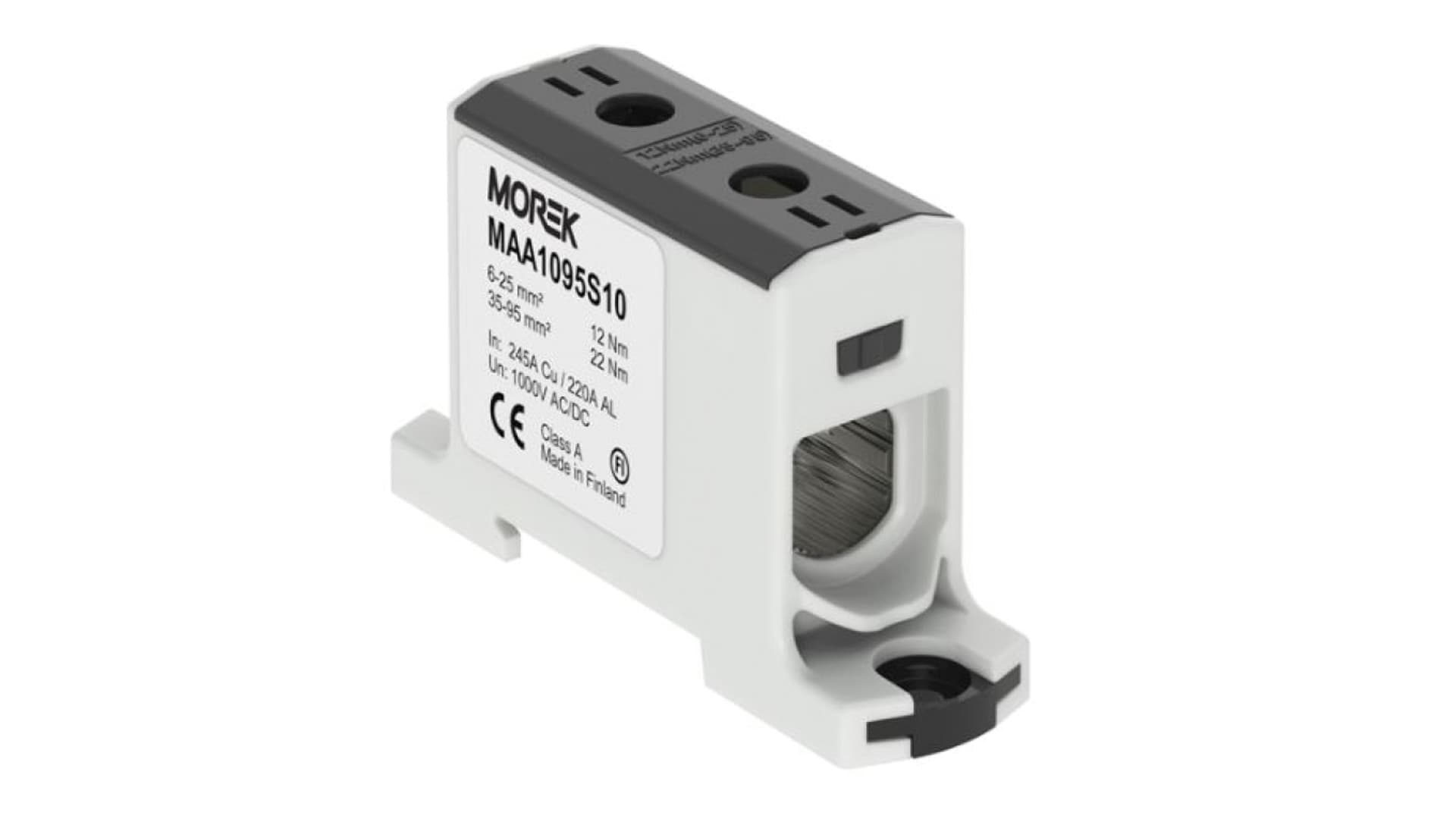 

Złączka OTL95 kolor czarny xAL/CU 6-95mm2 1000V Zacisk uniwersalny MAA1095S10
