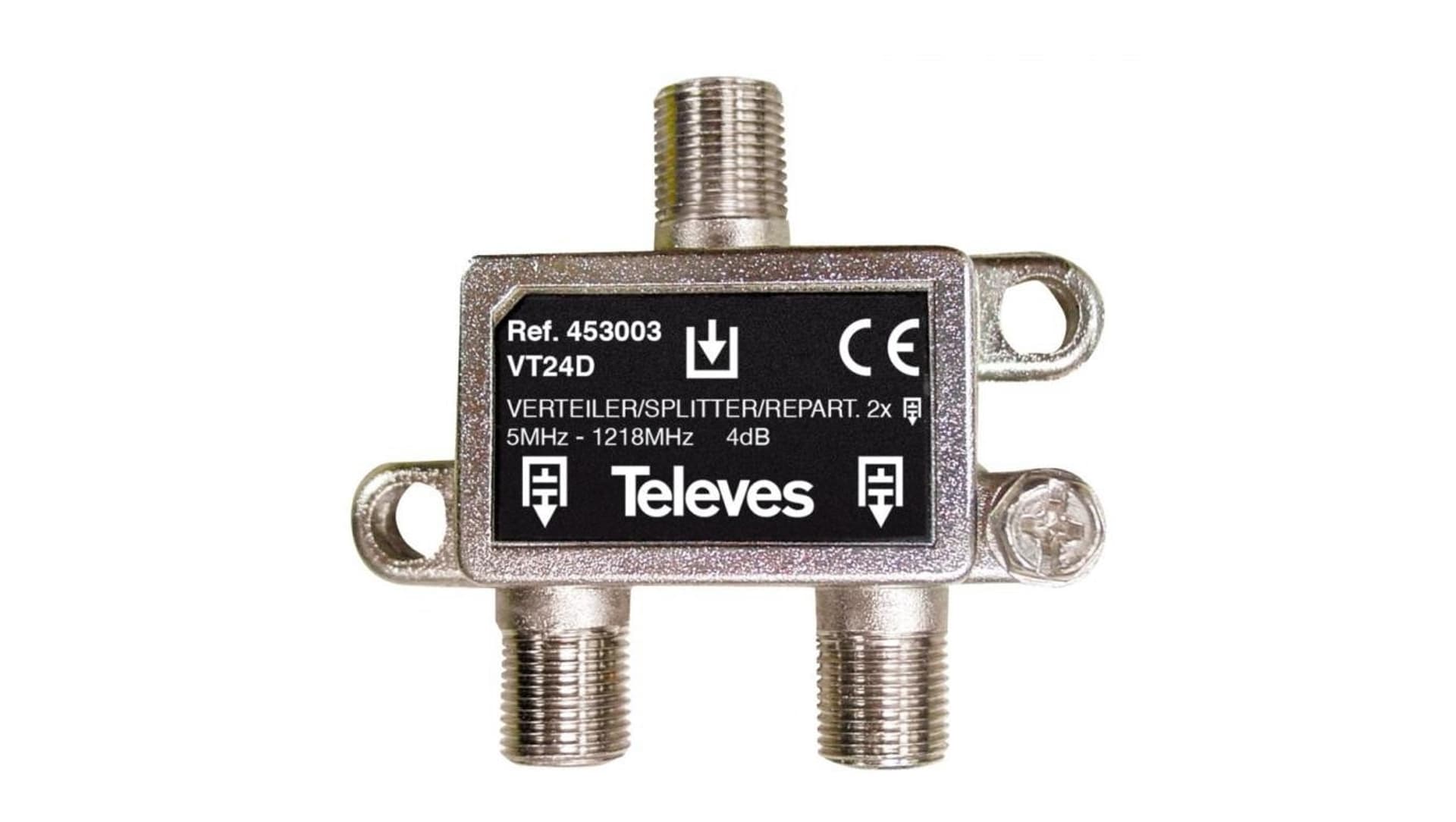 

Rozgałęźnik antenowy rtv 2-drożny F2D 453003 TELEVES