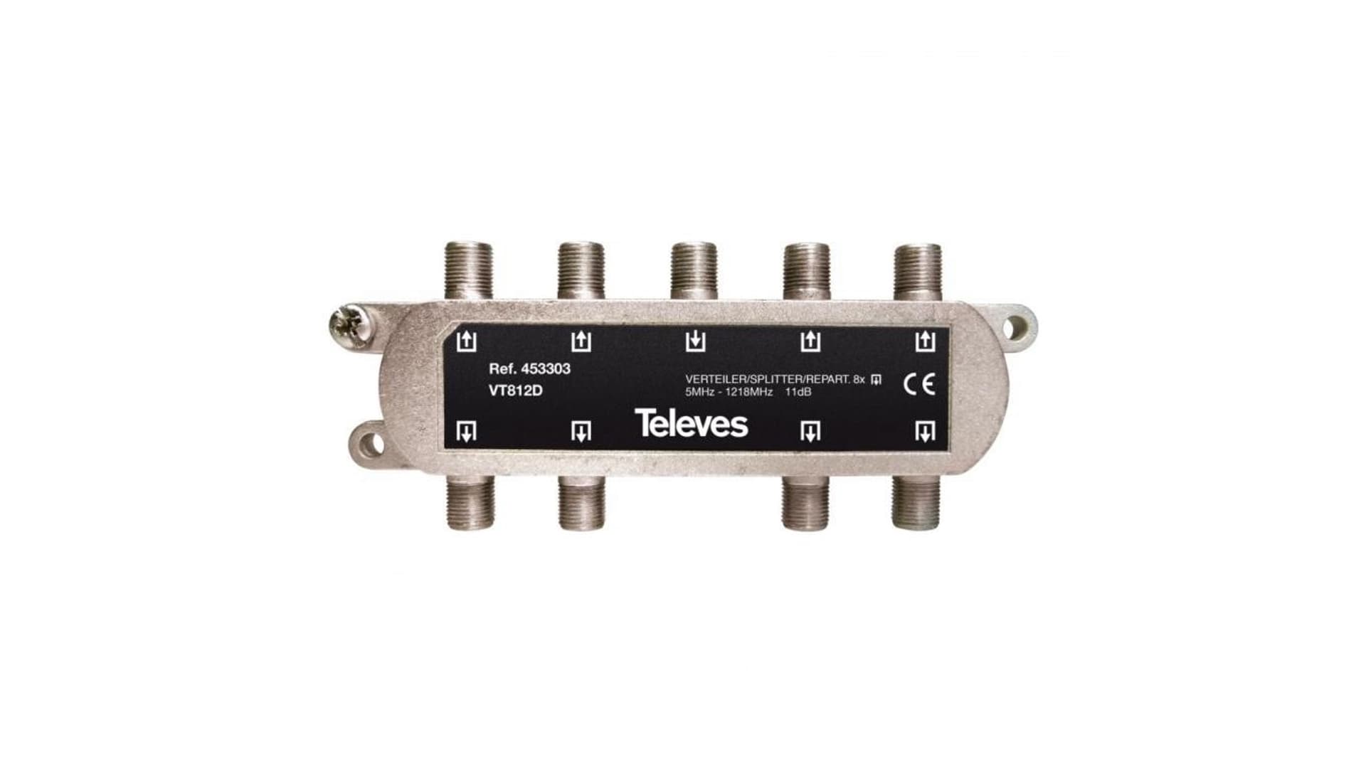 

Rozgałęźnik antenowy rtv 8-drożny F8D 453303 TELEVES