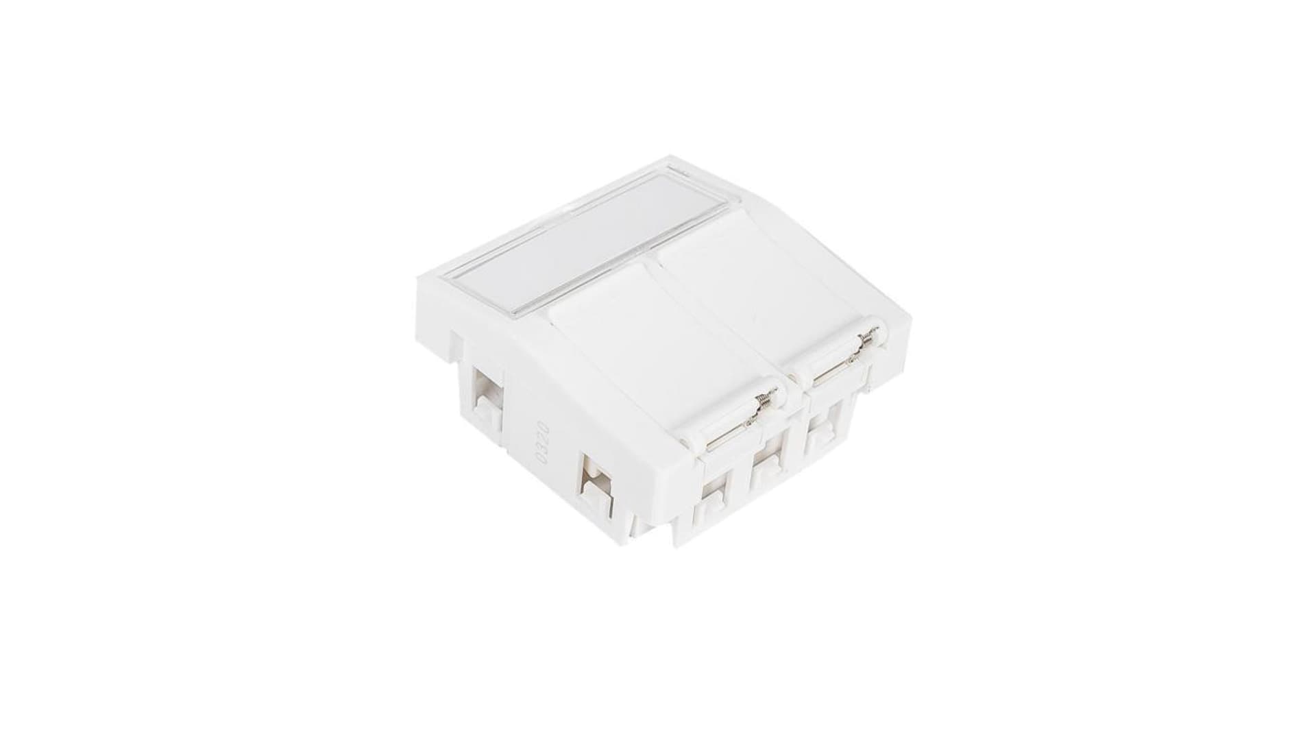 

Adapter MMC 45x45mm dla 2xRJ45 BC BC452C
