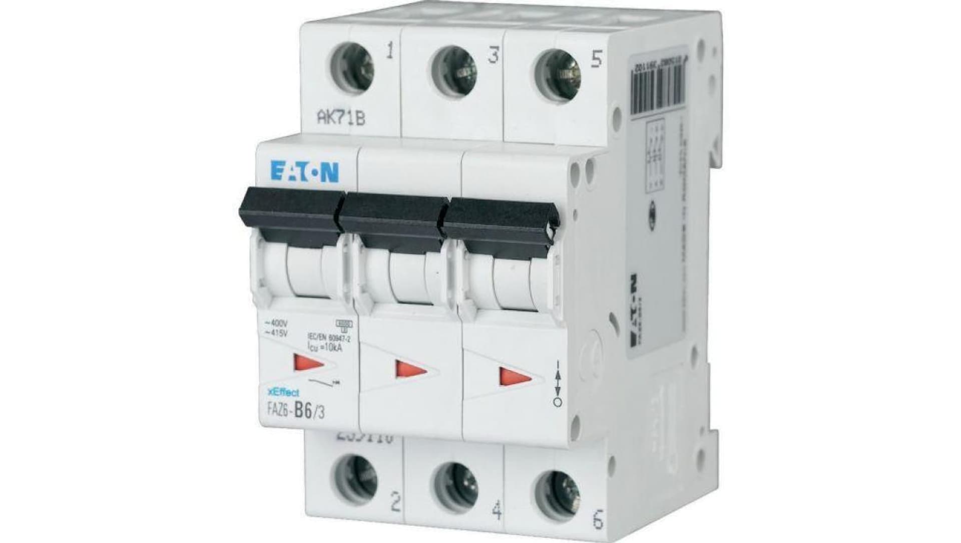 

Wyłącznik nadprądowy 3P B 5A 6kA FAZ6-B5/3 177585