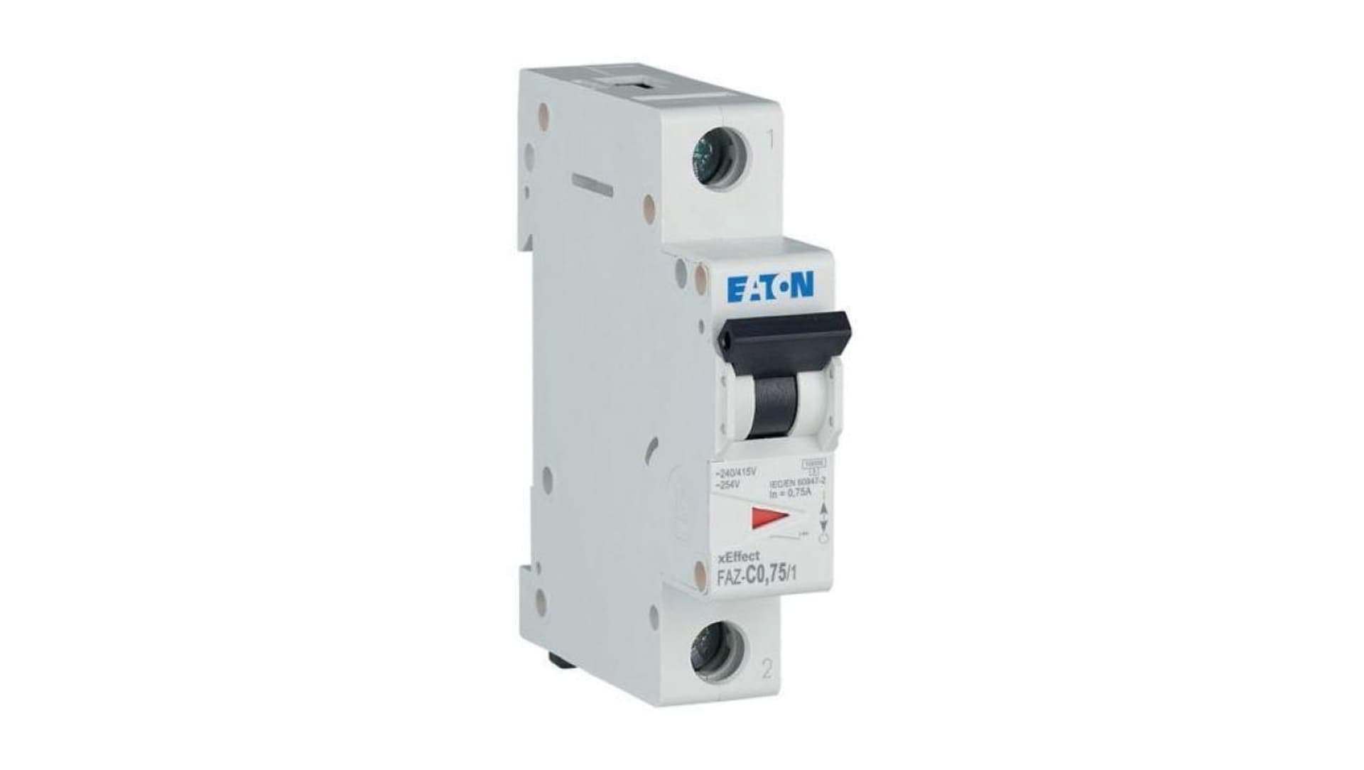 

Wyłącznik nadprądowy 1P C 0,75A 15kA AC FAZ-C0,75/1 278545