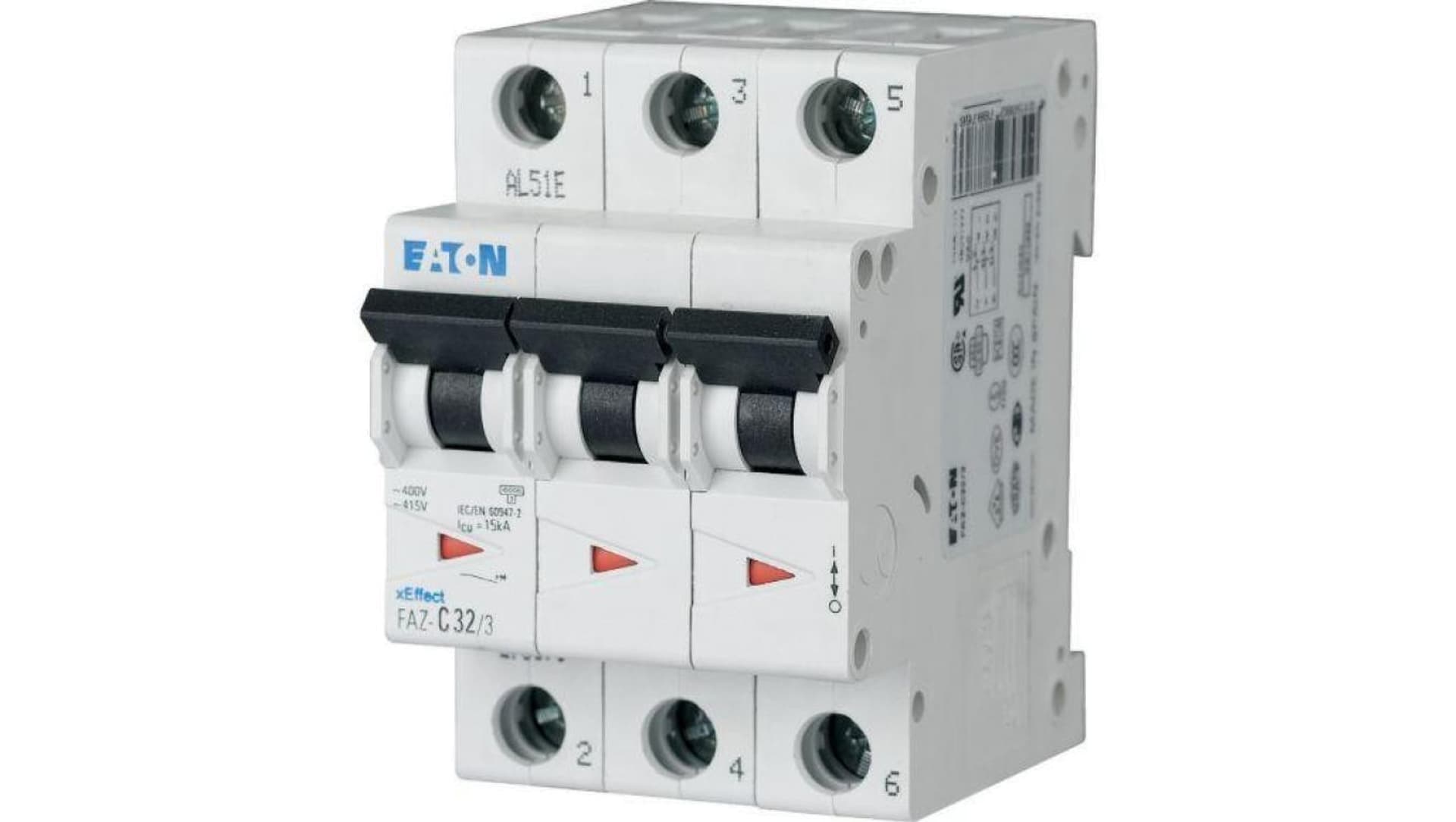 

Wyłącznik nadprądowy 3P D 1,6A 15kA AC FAZ-D1,6/3 278883