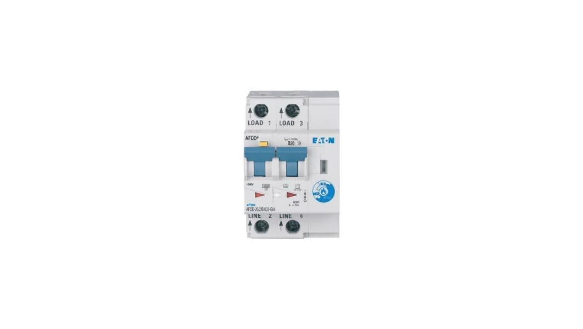 

Przeciwpożarowy detektor iskrzenia 2P B 20A 0,03A typ G/A AFDD-20/2/B/003-G/A 300170