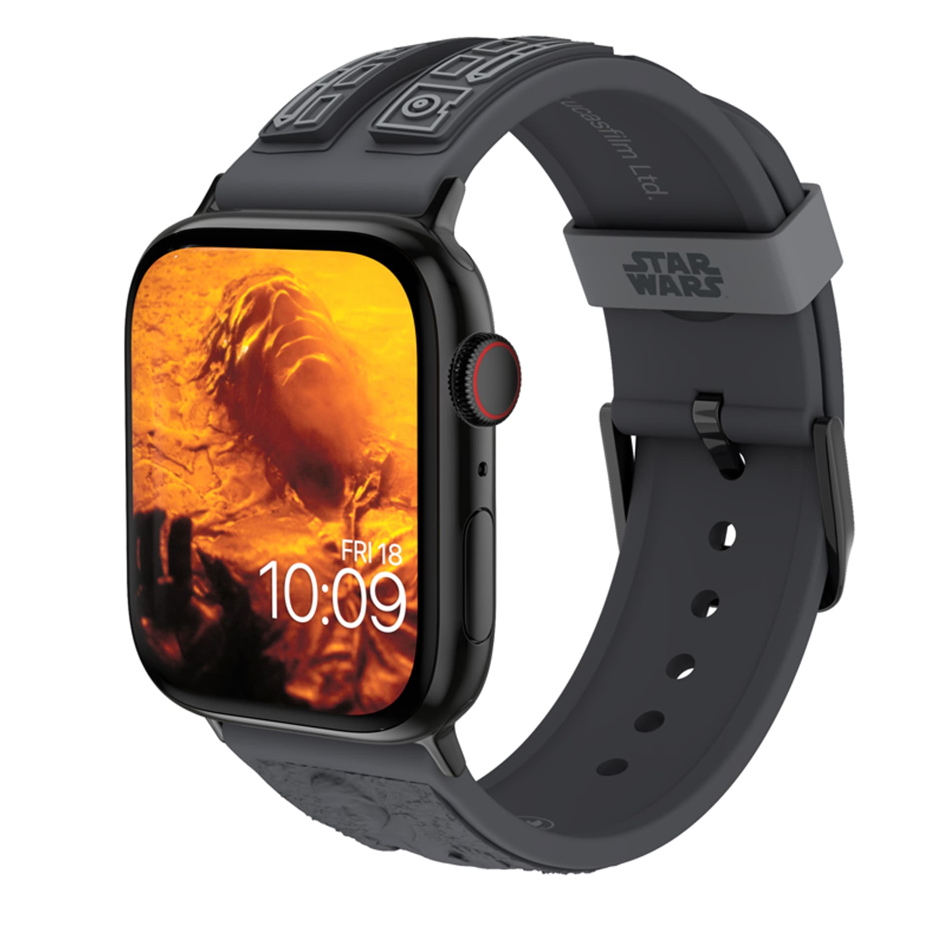 

Star Wars - Pasek do Apple Watch 38/40/41/42/44/45/49 mm (Han Solo Carbonite 3D)