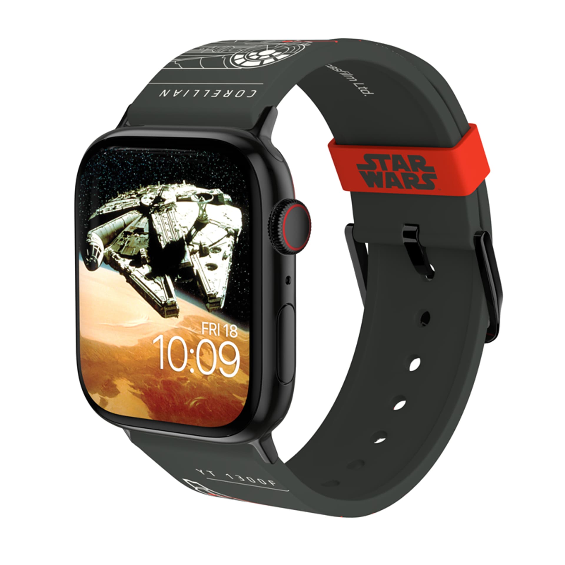 

Star Wars - Pasek do Apple Watch 38/40/41/42/44/45/49 mm (Millennium Falcon)