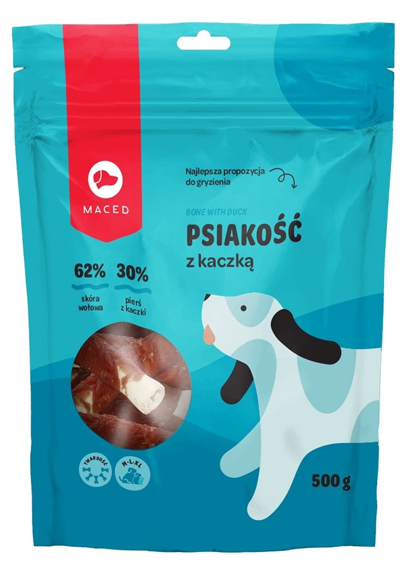 

MACED SM Biała pałka z kaczką 20cm/500g