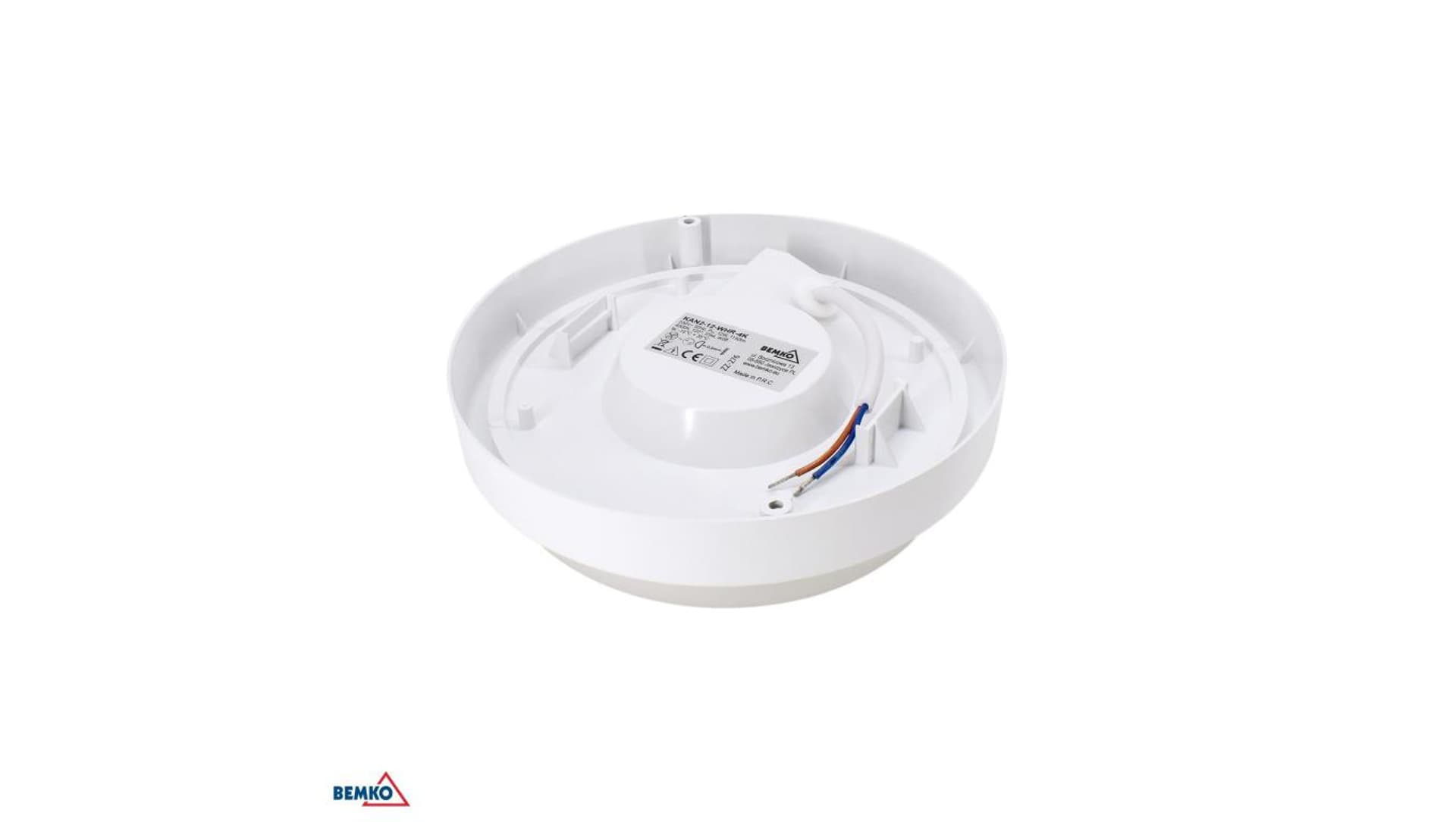 

OPRAWA LED KANLO OKRĄGŁA 12W 4000K 1150LM IP54 BIAŁA CZ. MIKR. C45-KAN2-12-WHR-4K-MS