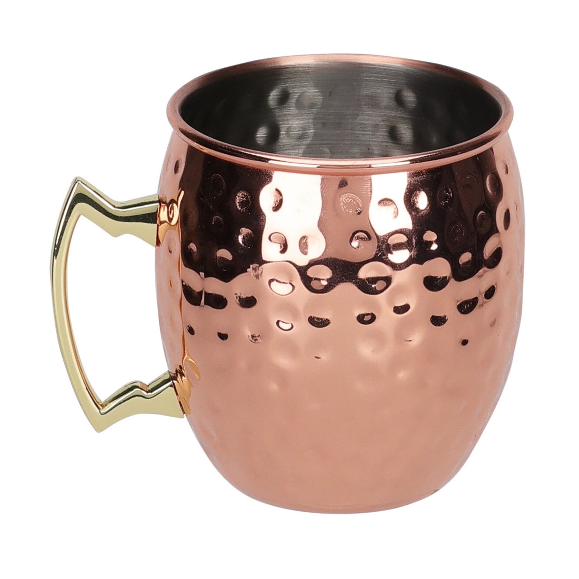

Kubek stalowy w kolorze młoteczkowany 500ml