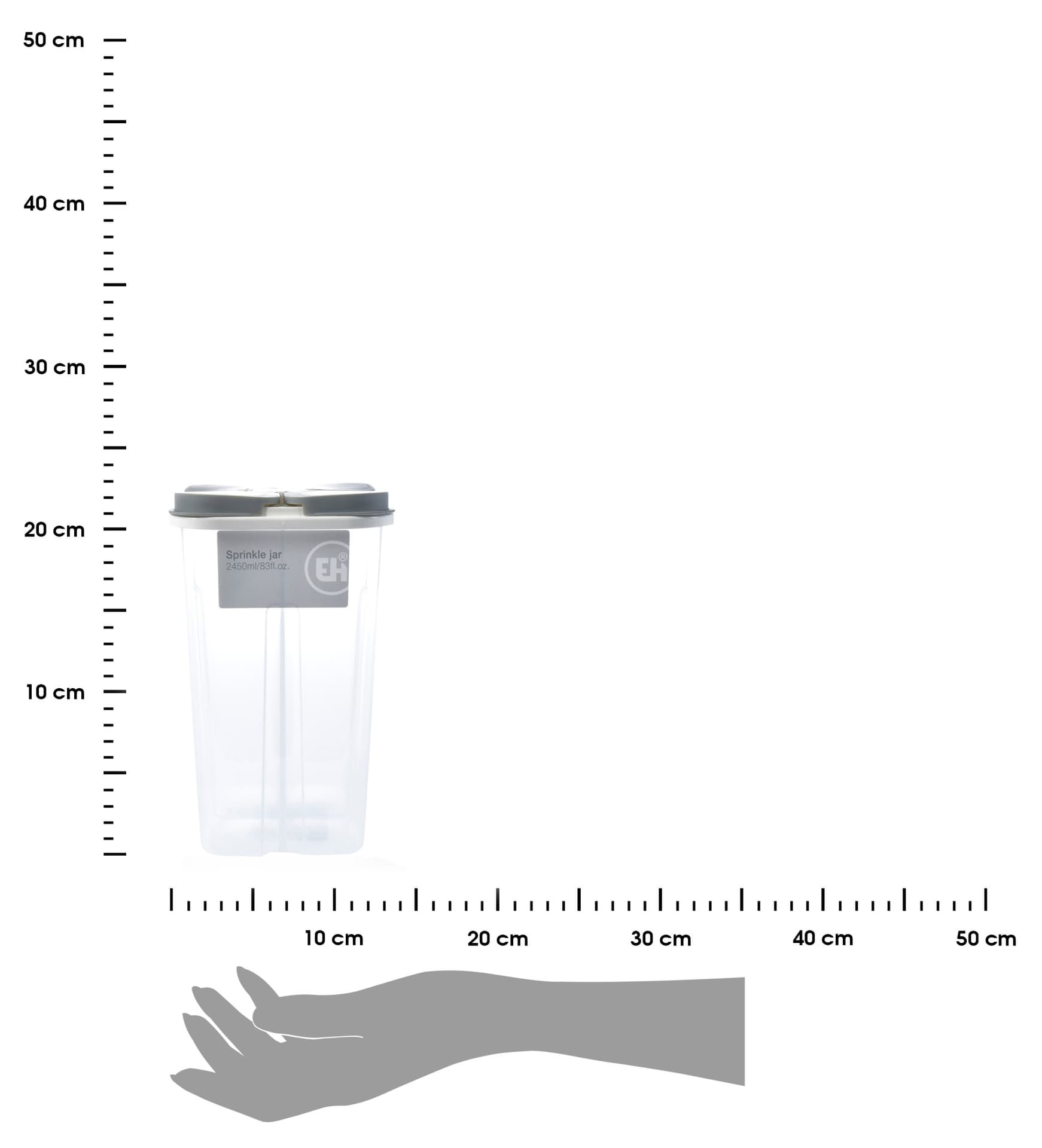 

Pojemnik na żywność dzielony 2450ml