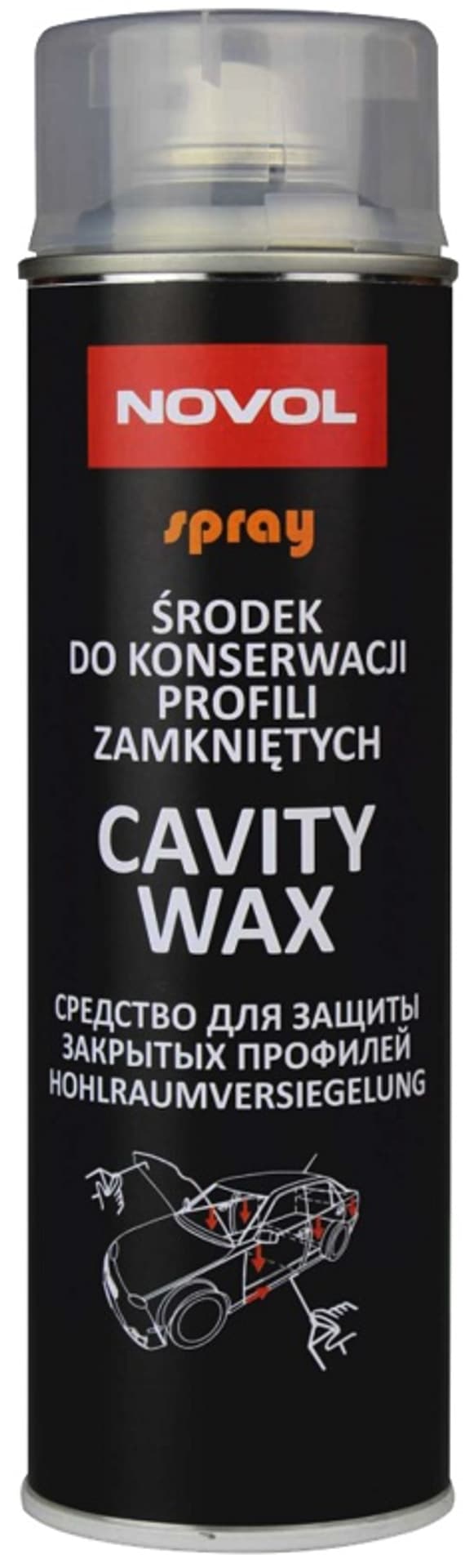 

ŚRODEK DO KONSERWACJI PROFILI ZAMKNIĘTYCH 500 ML