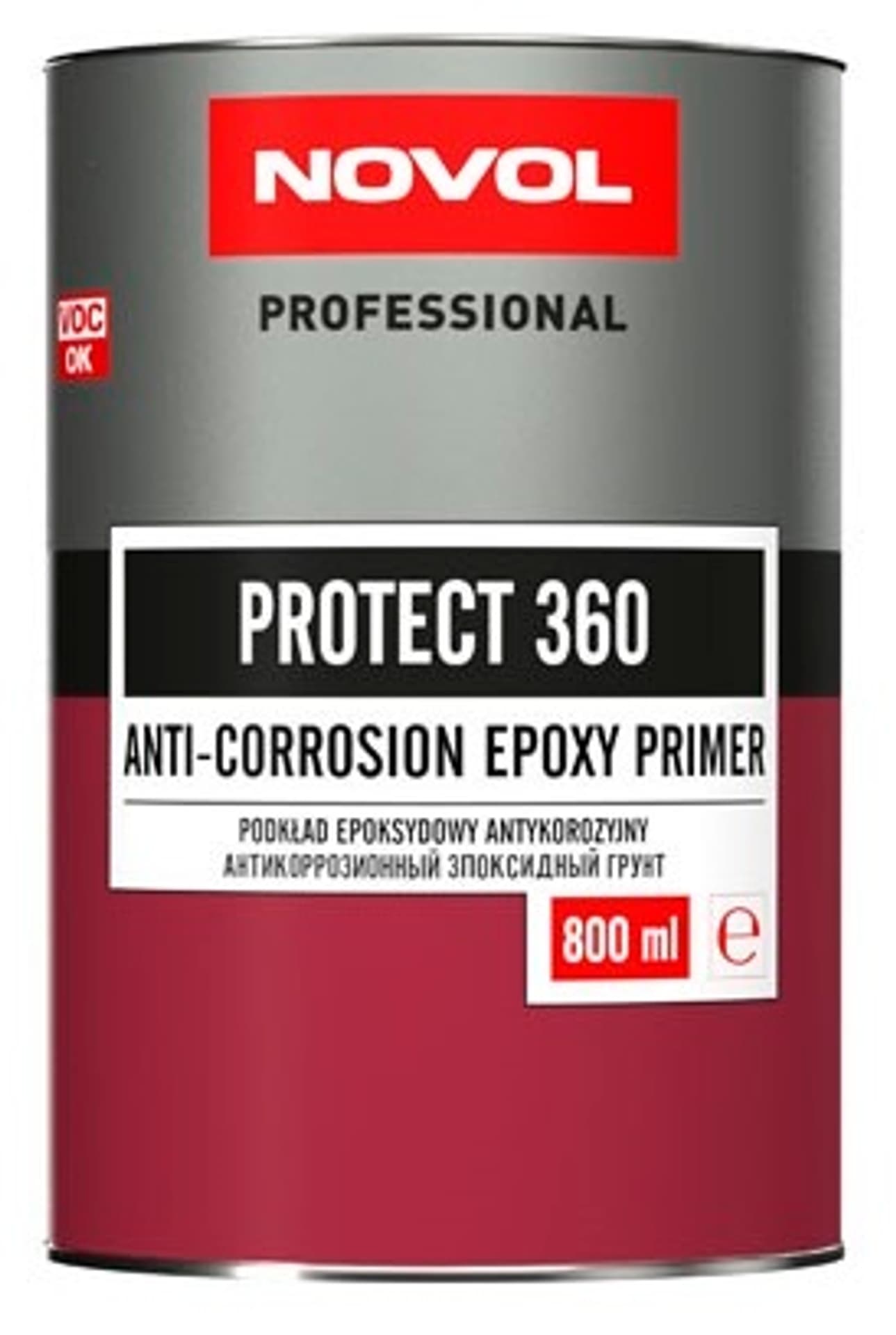 

PODKŁAD EPOKSYDOWY PROTECT 360 0.8+ UTWARDZACZ H5950 0.8L