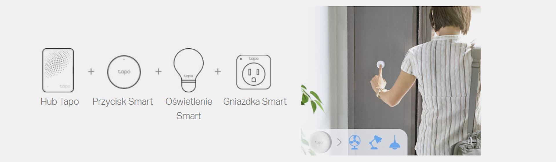 

Przycisk Smart TP-Link Tapo S200B (biały)