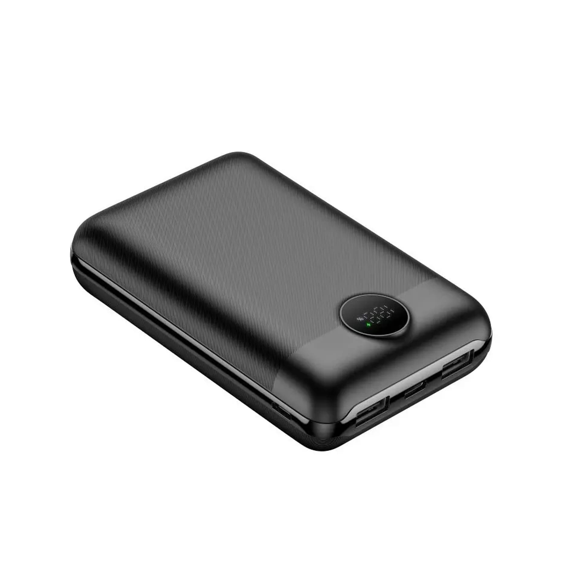 

Powerbank Bateria zewnętrzna (POWER BANK) VEGER S20 - 20 000mAh LCD Quick Charge PD 22,5W czarny (W2053)
