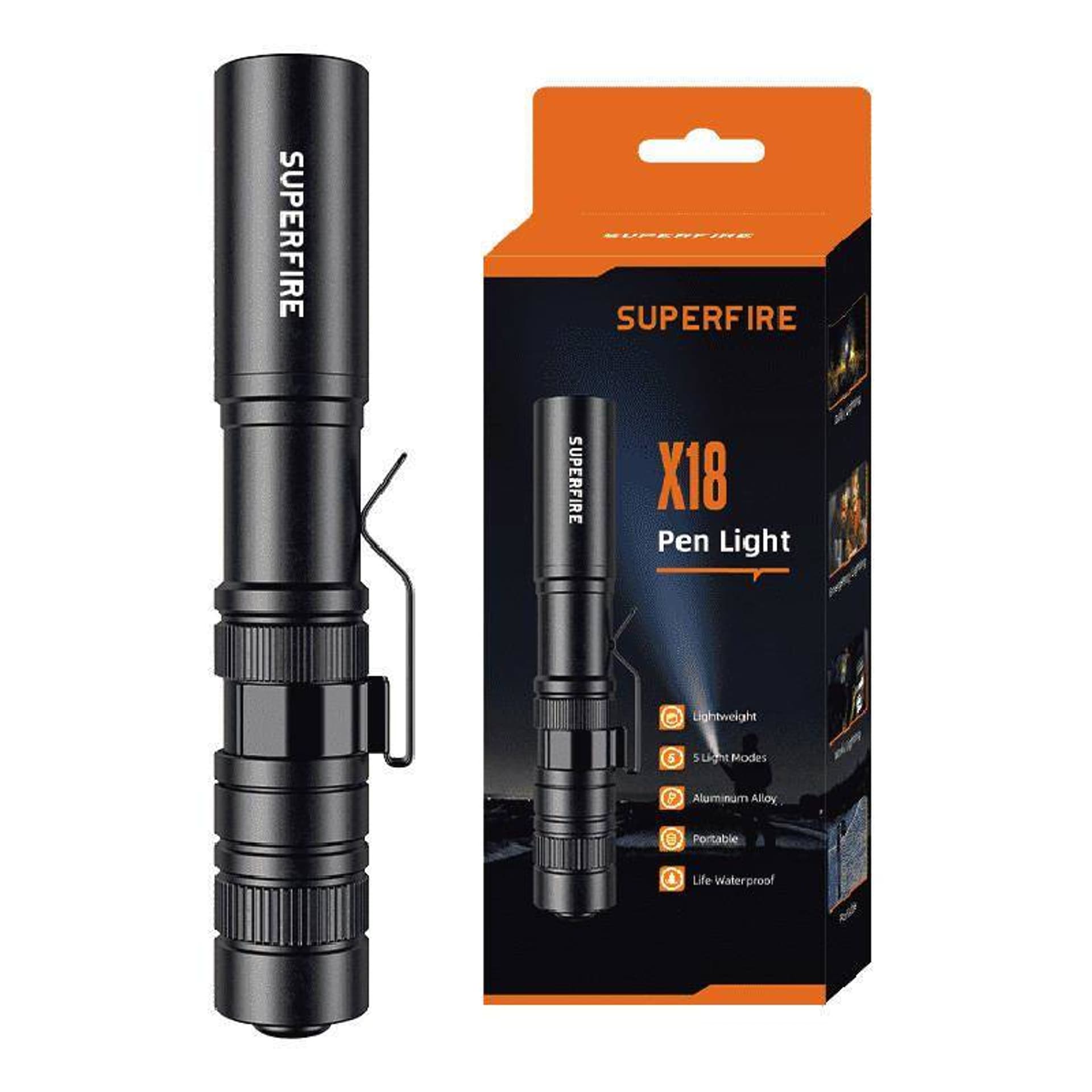 

Latarka Superfire X18