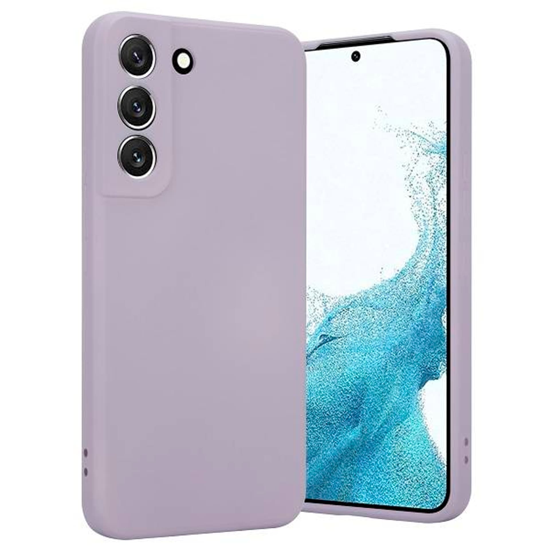 

Etui SAMSUNG GALAXY S21 Silicone Case Elastyczne Silikonowe fioletowe